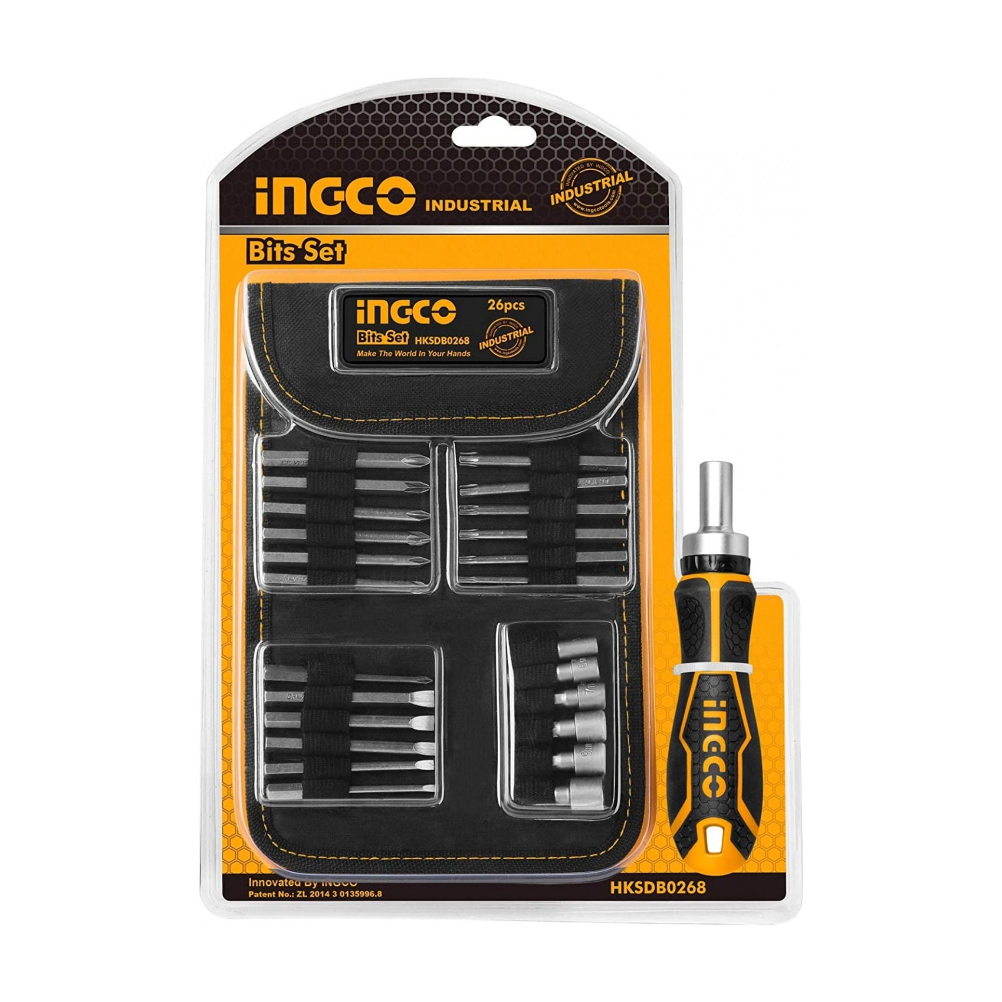 İngcoİngco Hksdb0268 Parçalı Tornavida Seti 26 Lı238.05.0643