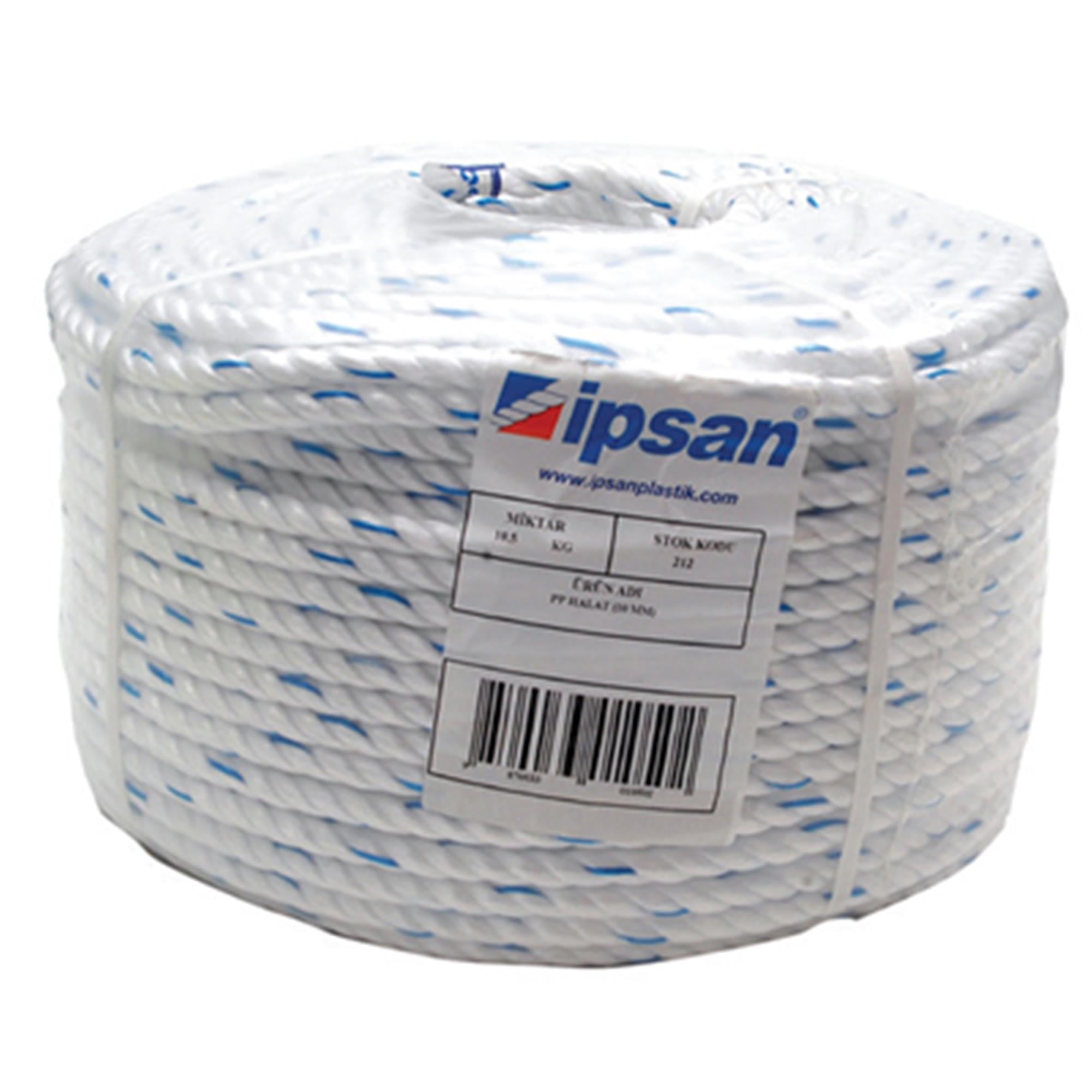 İpsanİpsan Naylon Halat 10 Mm (1 Top 200 Mt) (Mt 50 Gr)172.03.NH10