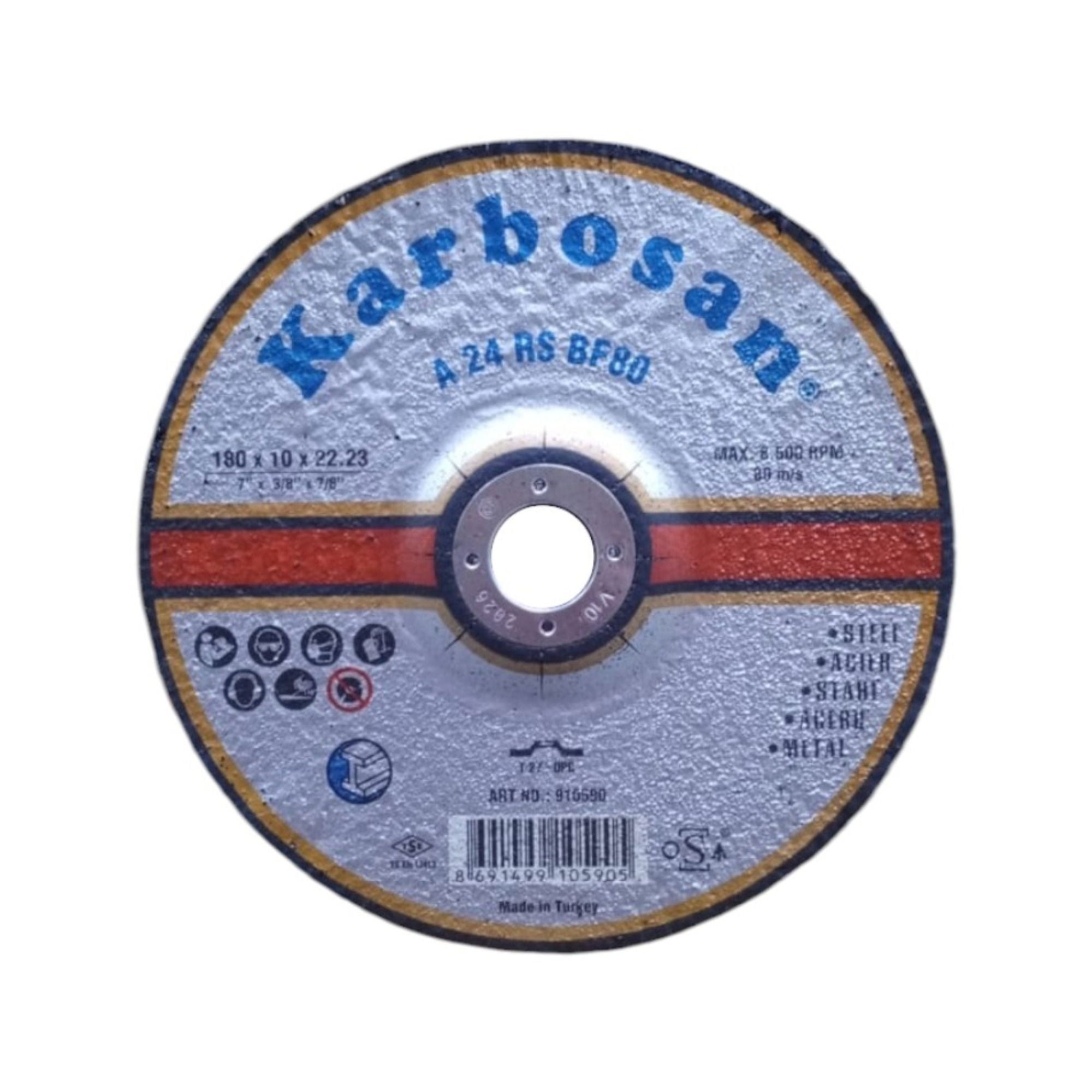 KarbosanKarbosan Nk Flex Taşlama 180X10X22 -(10'lu Paket)155.04.FT04