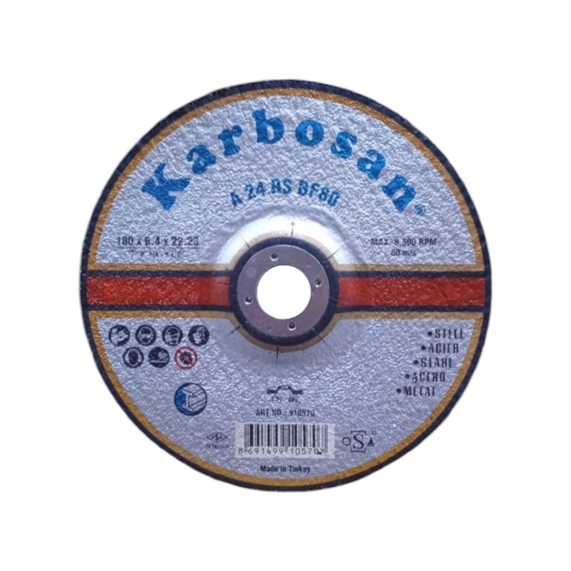 KarbosanKarbosan Nk Flex Taşlama 180X6.4X22 -(10'lu Paket)155.04.FT02