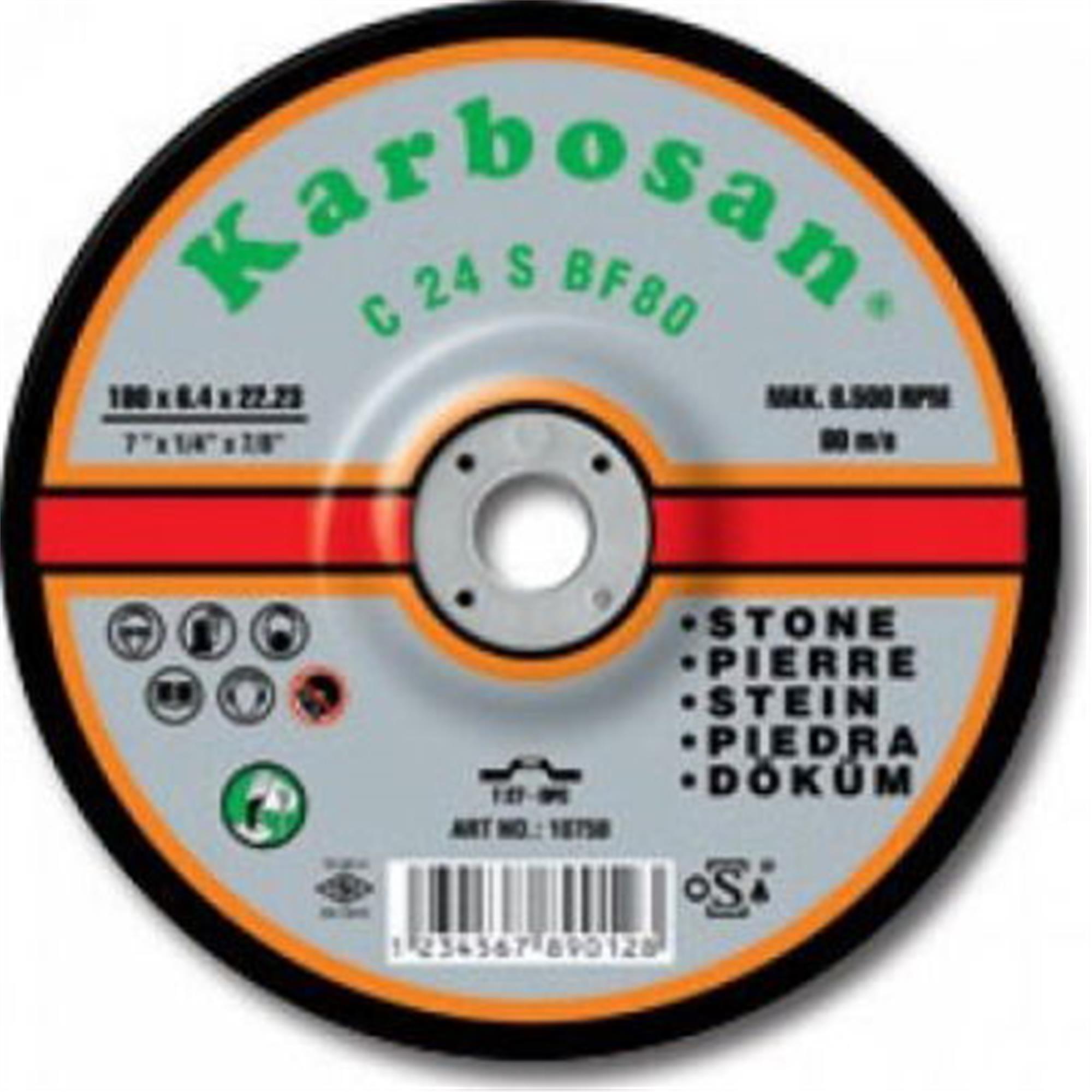 KarbosanKarbosan Sc Flex Taşlama 180X10X22 -(10'lu Paket)155.04.SC06