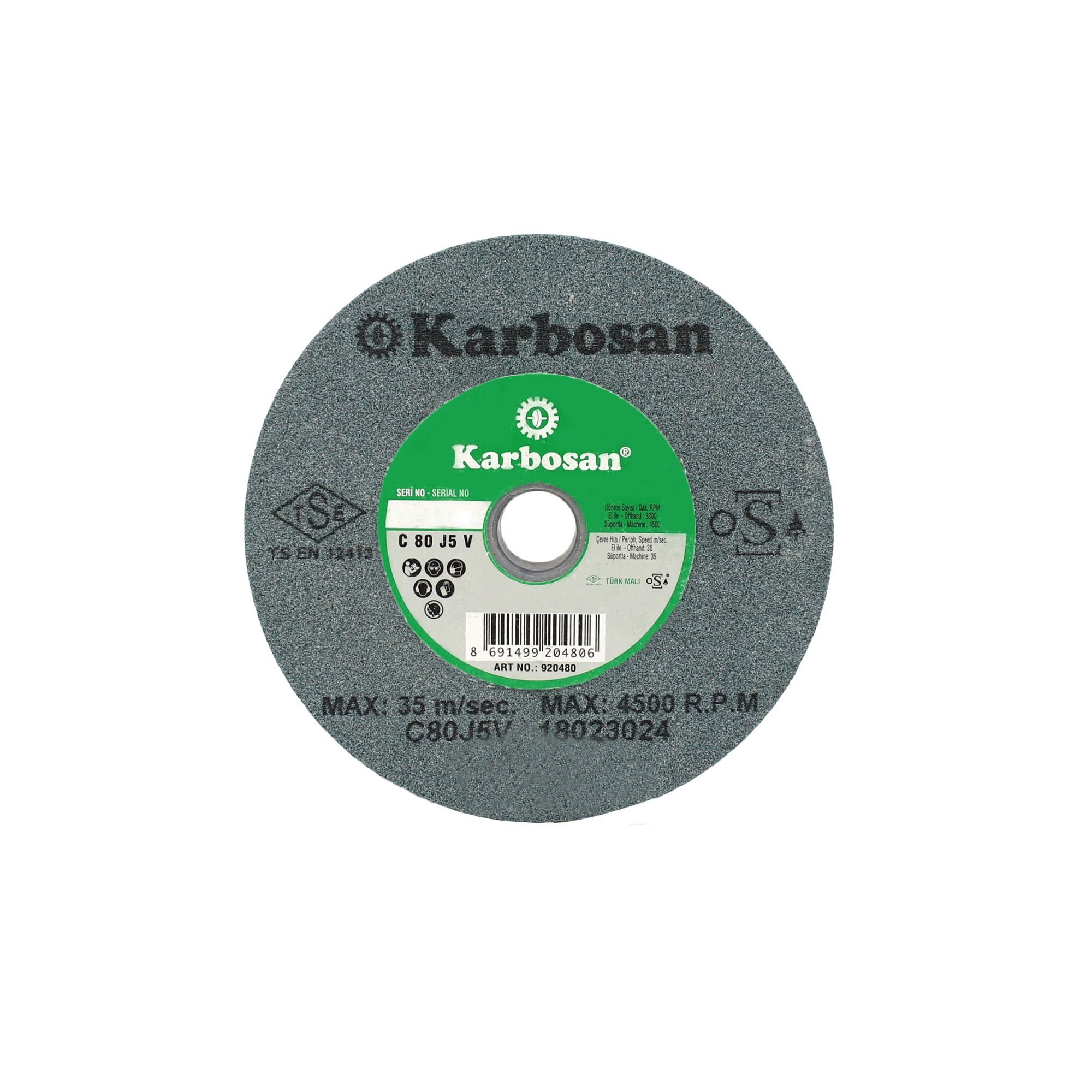 KarbosanKarbosan Scg Taşlama Taşı 150X25X20 -(5'li Paket)155.16.EBT9