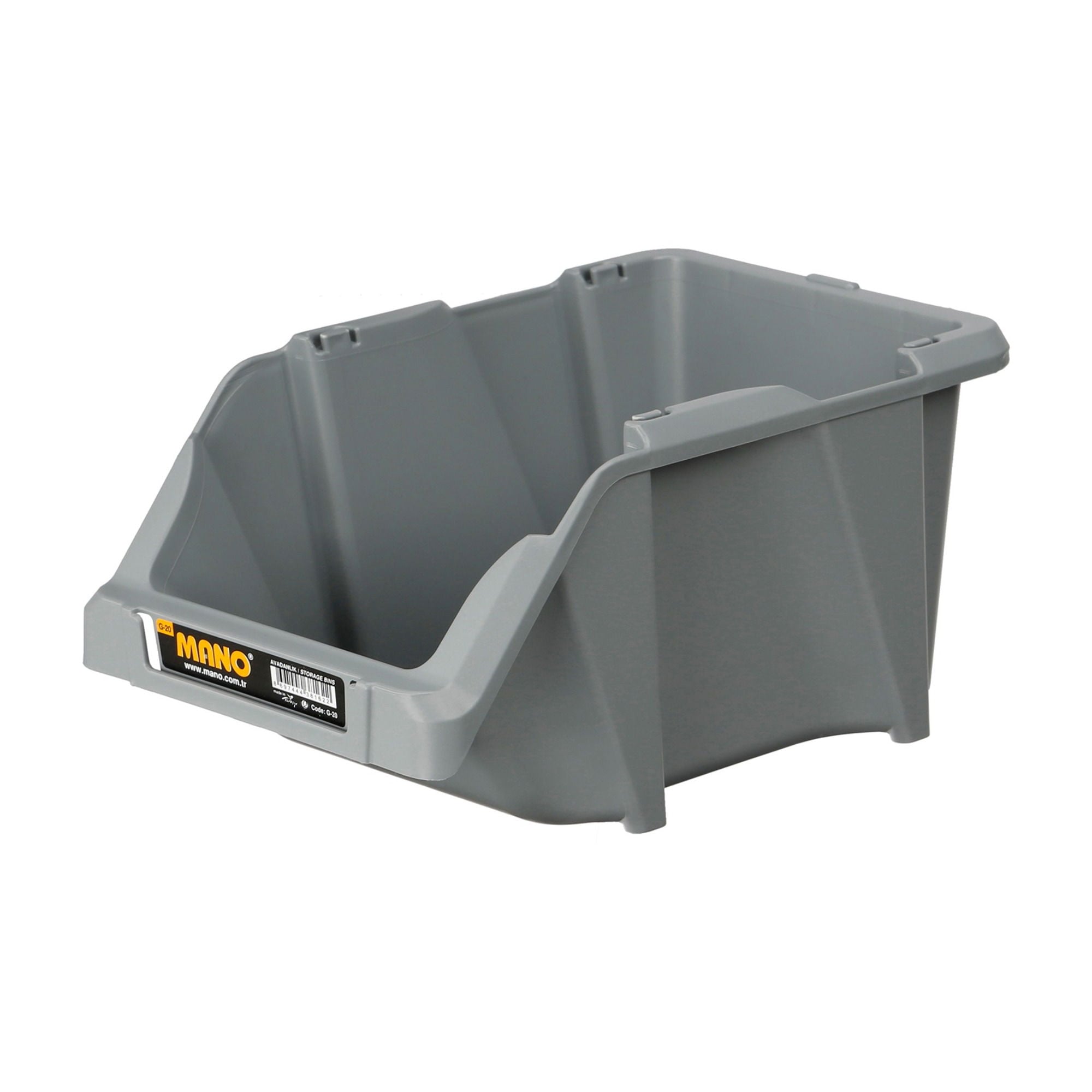ManoMano Avadanlık Gri (152X245X122 Mm) G-20 - (5'Li Paket)176.17.AG20