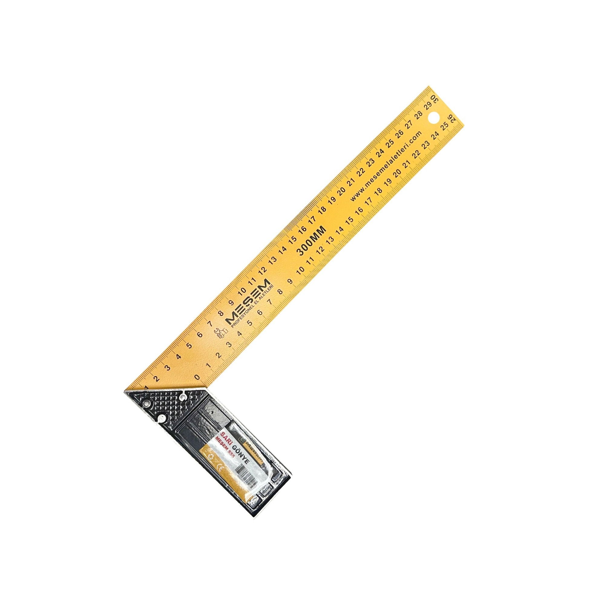 MeşemMeşem Marangoz Gönye Sarı 30 Cm-(10 Adet)299.24.SG30