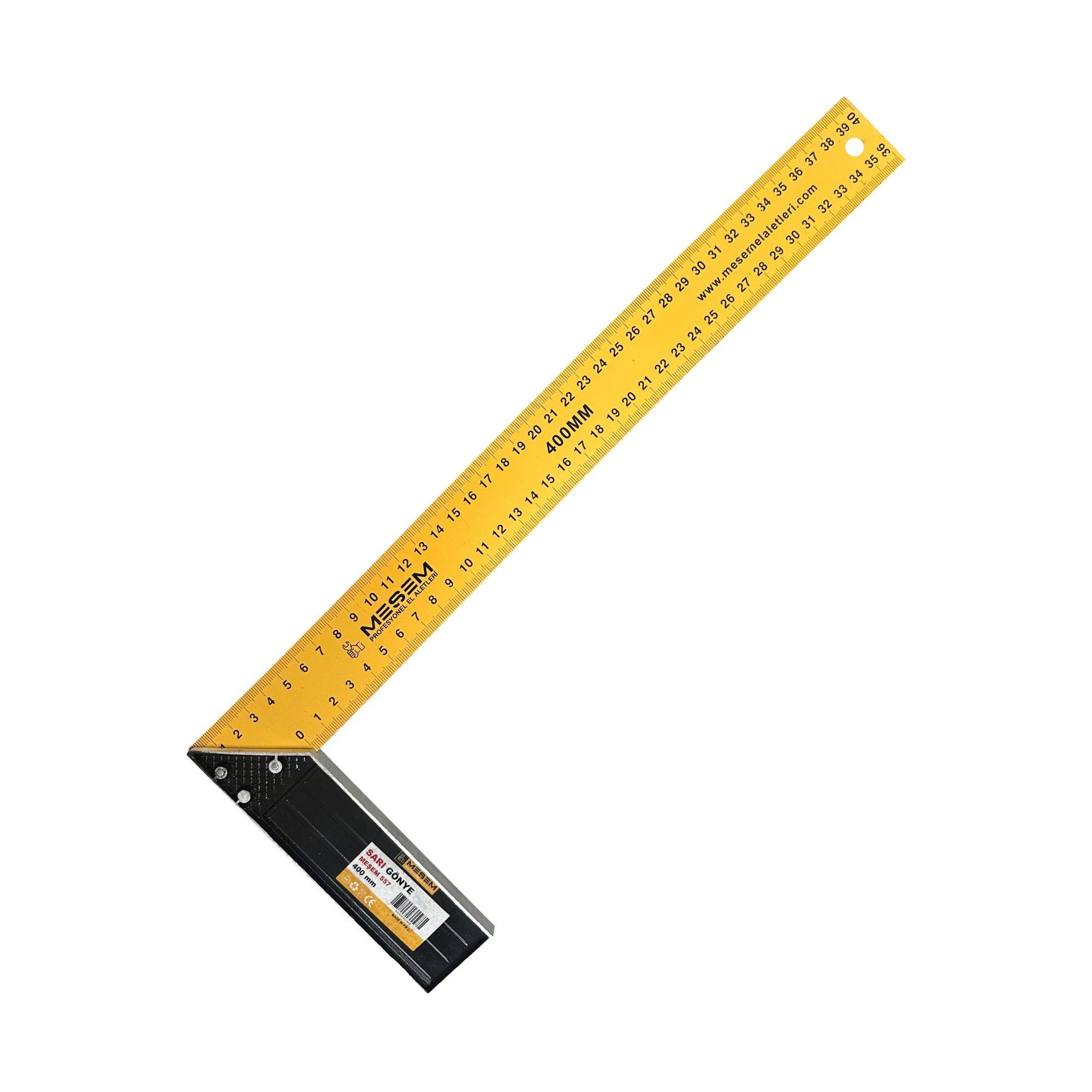MeşemMeşem Marangoz Gönye Sarı 40 Cm-(10 Adet)299.24.SG40