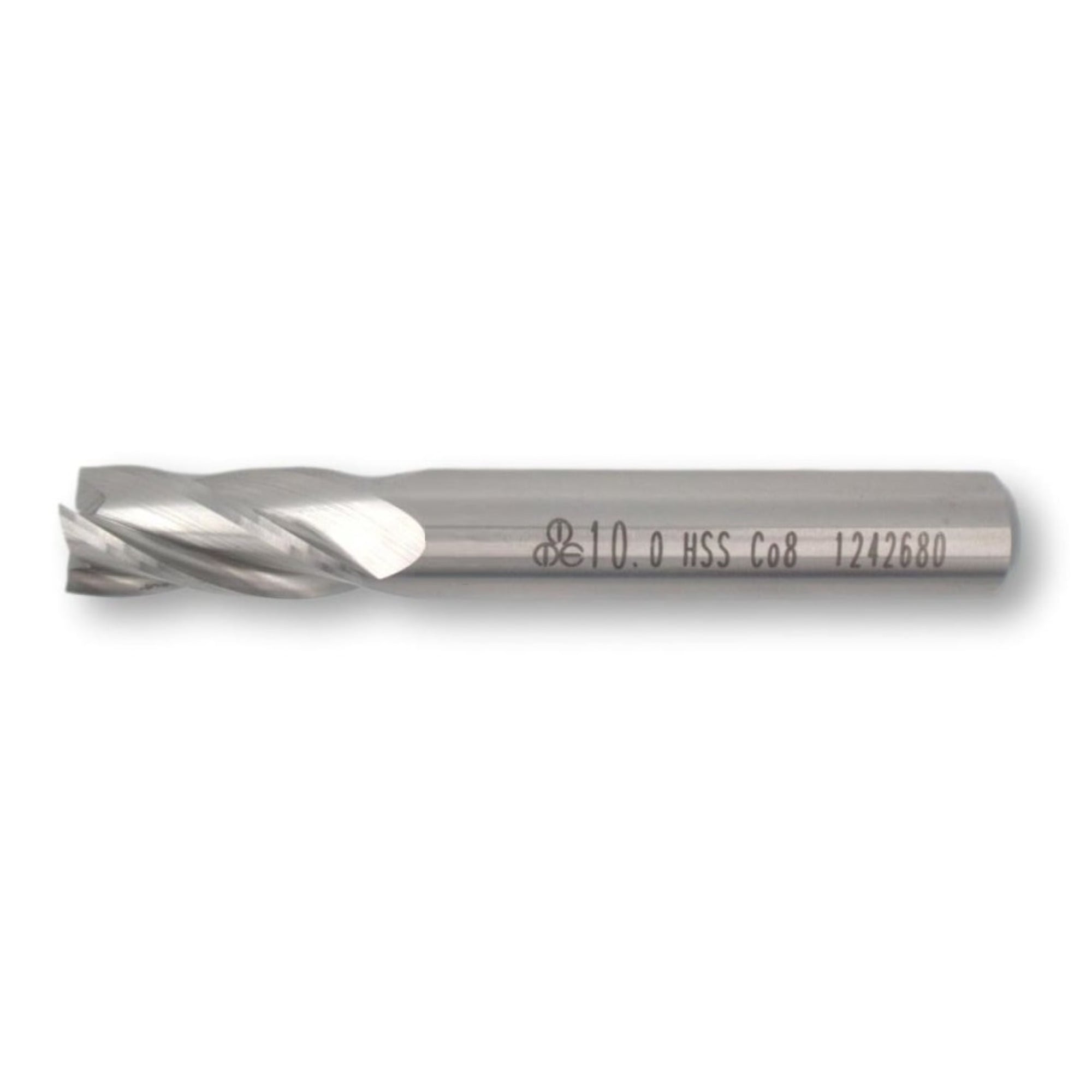 Makina Takım Endüstri.Mte Hsse Parmak Freze Kısa Dın844 10 Mm 179.17.KF17