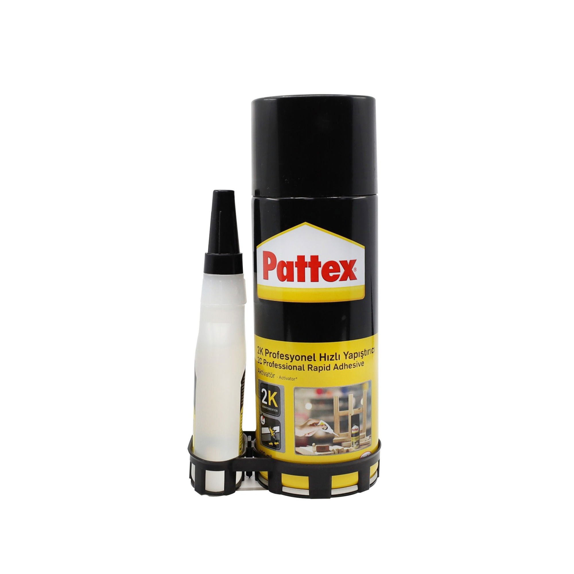 PattexPattex Mdf 2k Hızlı Yapıştırıcı  400+70 ML -(24 Adet)107.14.K011