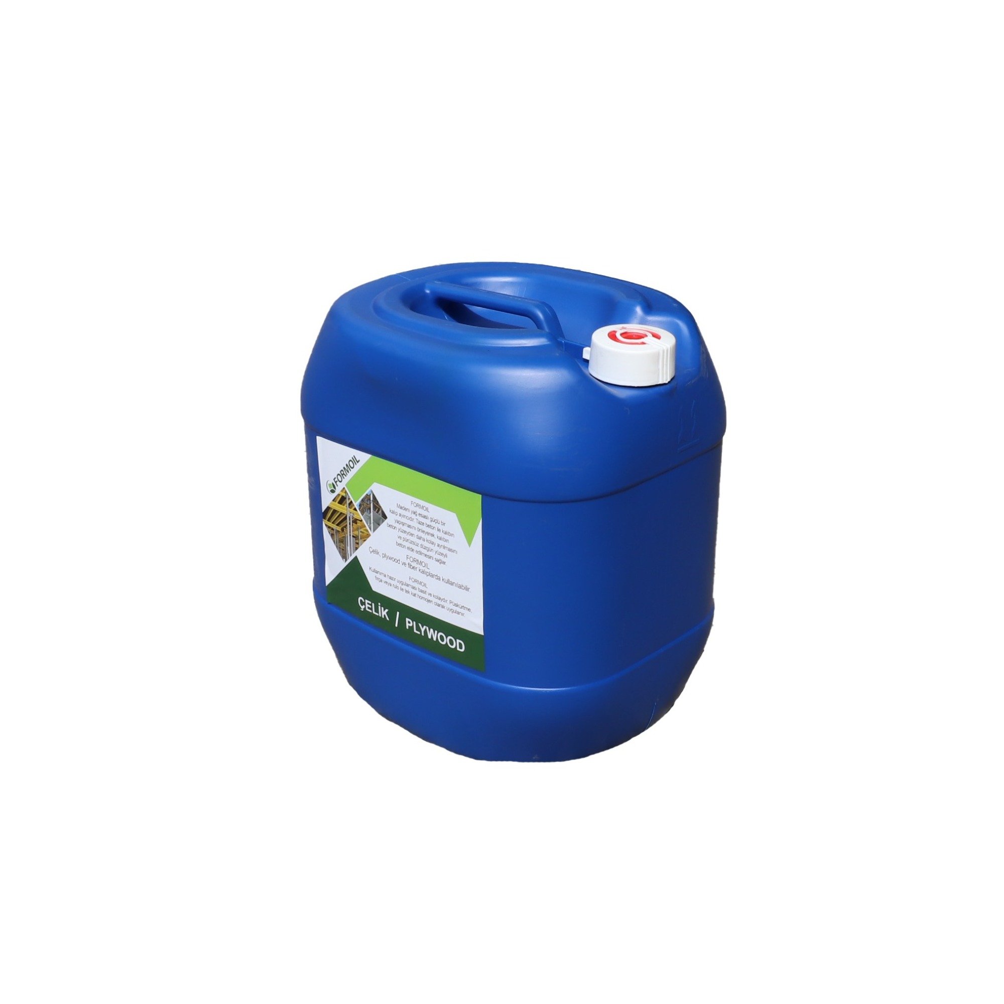 Yerli ÜretimPlywood Çelik Kalıp Ayırıcı 1.Kalite Mavi Bidon-(30 Litre)125.06.PKY1