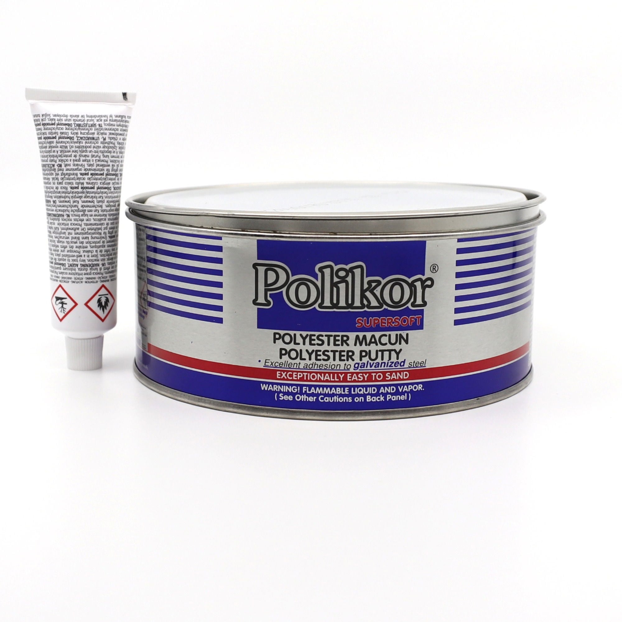 PolikorPolikor Süper Soft Çelik Macun 450 Gr -(18'li Paket)109.02.PM01