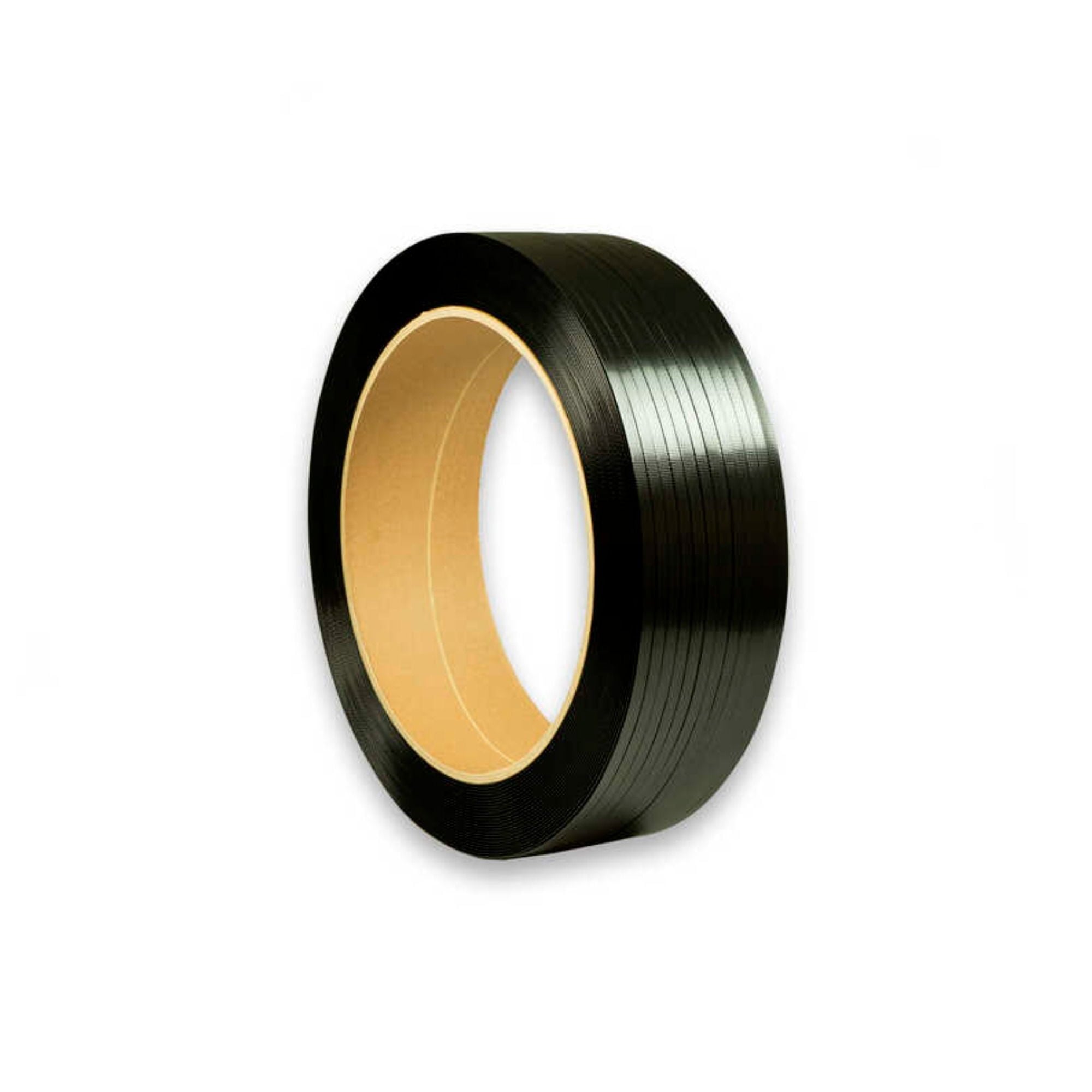 Yerli ÜretimPolipropilen Çember Geniş Kasnak Siyah 12 Mm-(1 Kg)290.04.PP10