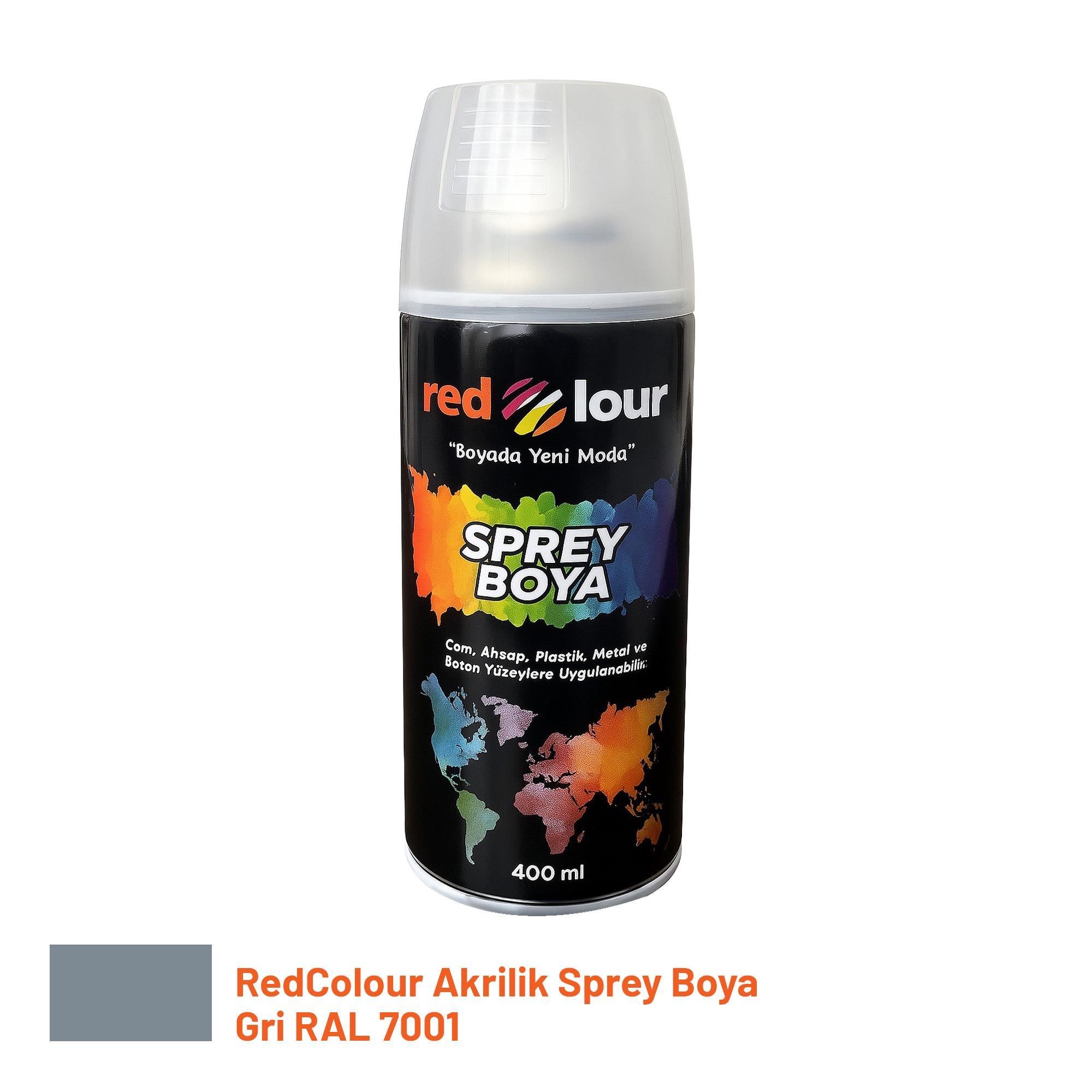 toolora.com.tr'de RedColour marka Gri RAL 7001 Akrilik Sprey Boya için en uygun fiyatı bulabilirsin. İç ve dış mekân kullanımına uygun olan bu boya ile projelerinde mükemmel sonuçlar elde edebilirsin.RedcolourRedcolour Akrilik Sprey Boya Gri Ral7001RC00502GRİ