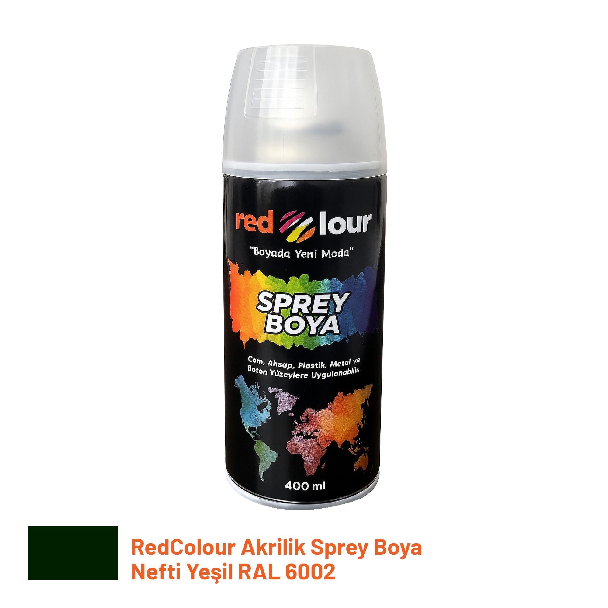 Toolora.com.tr'de RedColour Akrilik Sprey Boya Nefti Yeşil RAL 6002 için en dayanıklı yeşil boya seçenekleri. Kaliteli ve uzun ömürlü yeşil boya çeşitleri Toolora'da!RedcolourRedcolour Akrilik Sprey Boya Nefti Yeşil Ral6002RC00502NFTYŞL