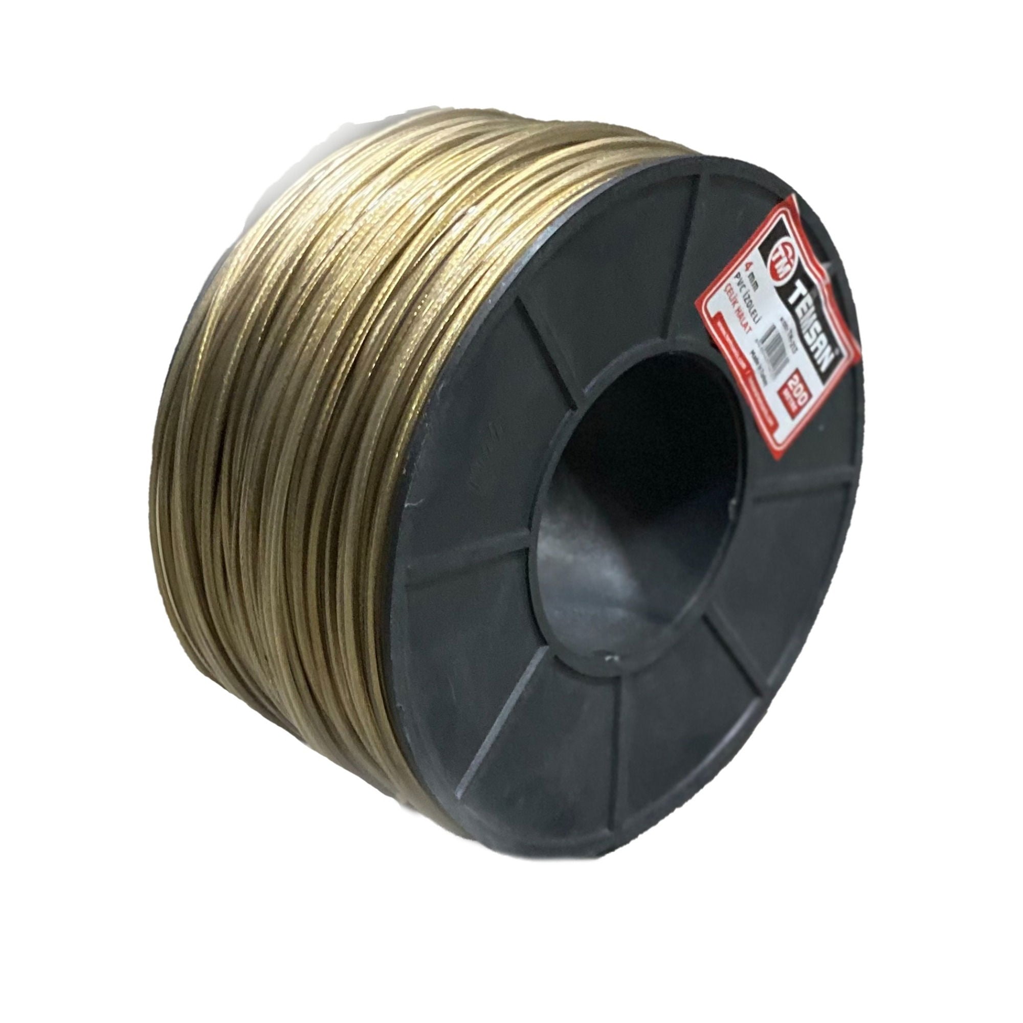 TemsanŞeffaf İzoleli Çelik Halat 5 Mm - (200 Mt)138.02.SH05