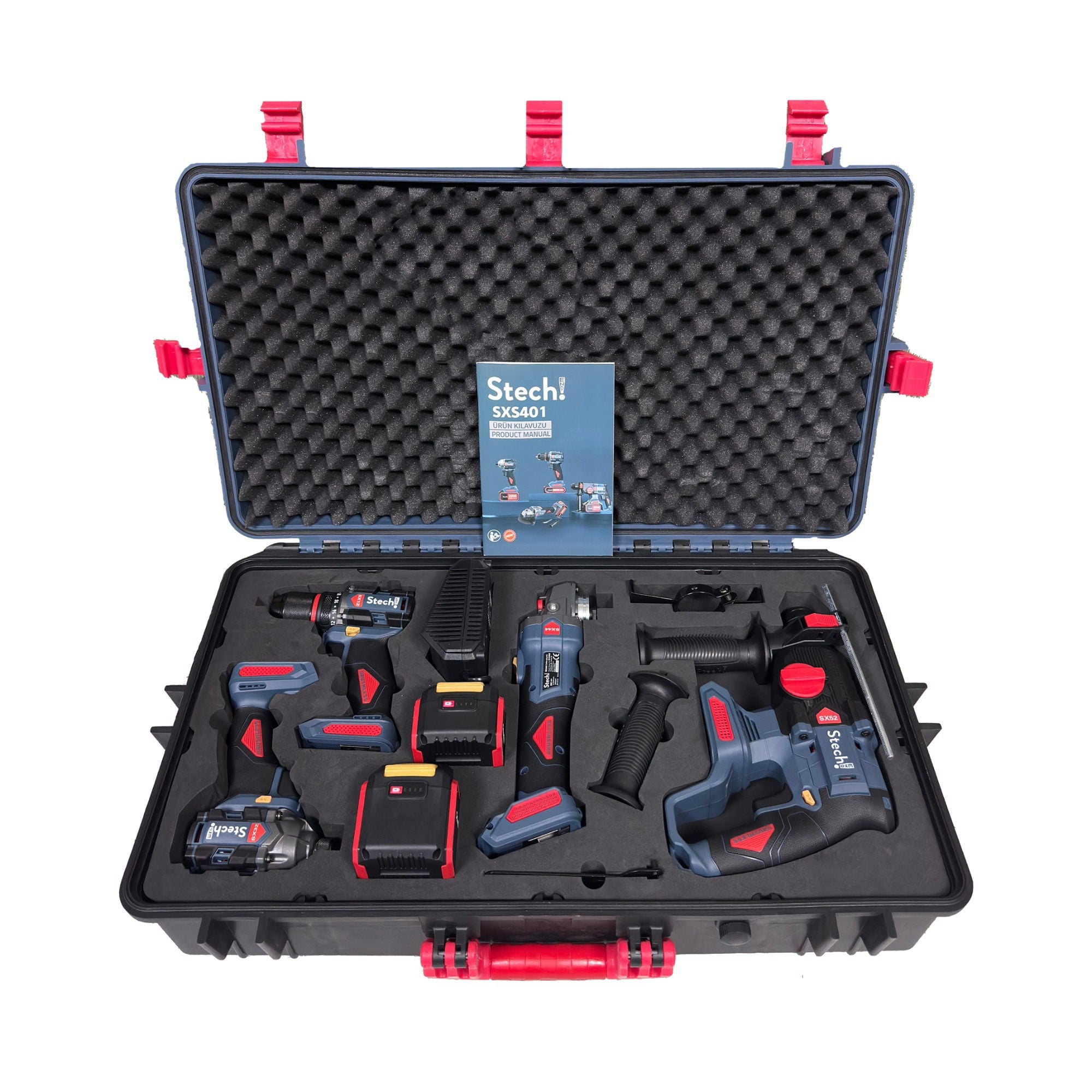 Stech-EndStech-End Akülü 4 Lü Set 20V Sxs401192.11.SXS3