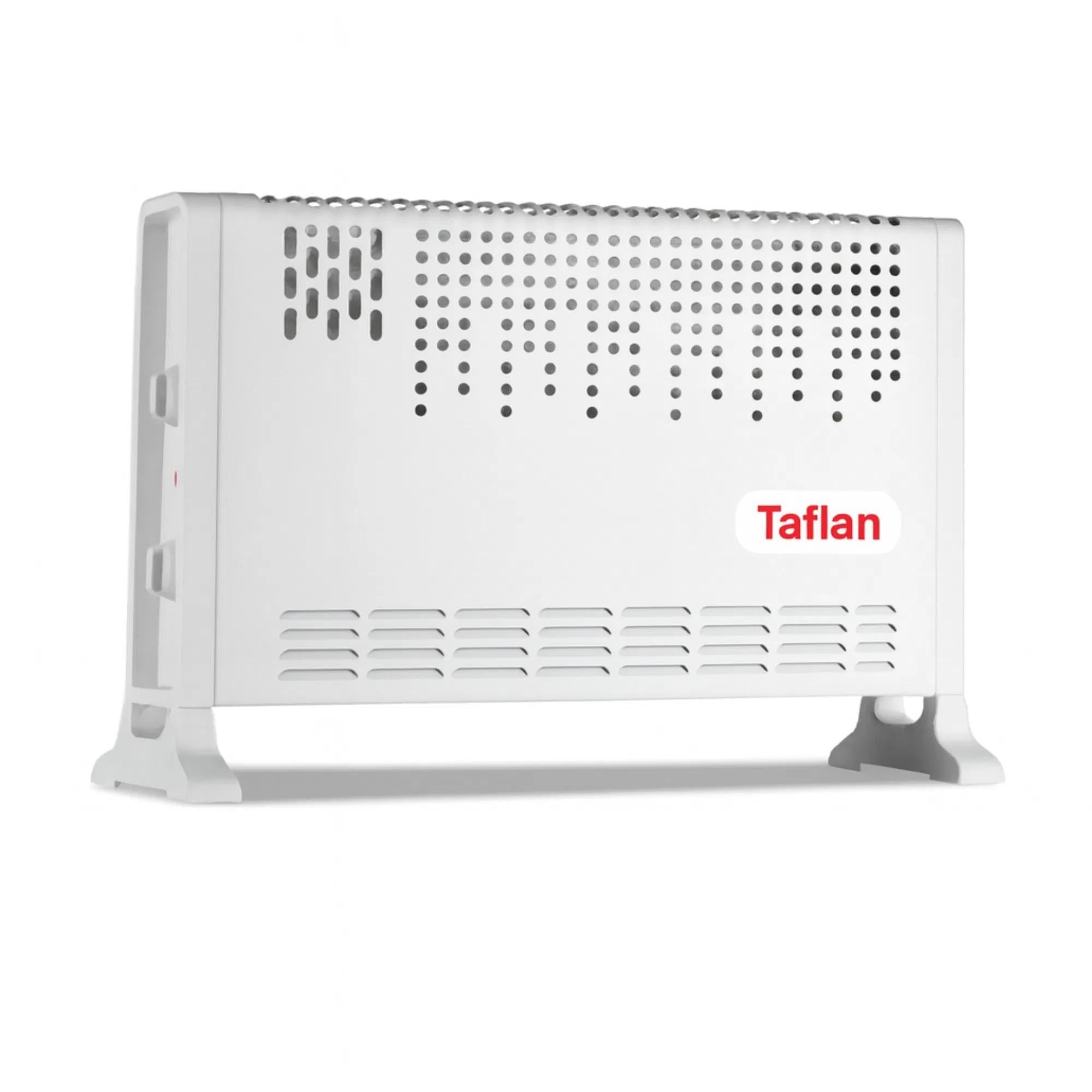 toolora.com.tr'de TAFLAN CH-2020F konvektör ısıtıcıyı keşfedin! 2000W gücüyle etkili ısıtma sunan bu beyaz konvektör, 3 kademeli ısı ayarıyla konforlu bir ısı deneyimi yaşatıyor.TaflanTaflan Konvektör Isıtıcı Beyaz 2000W139.06.TF040000