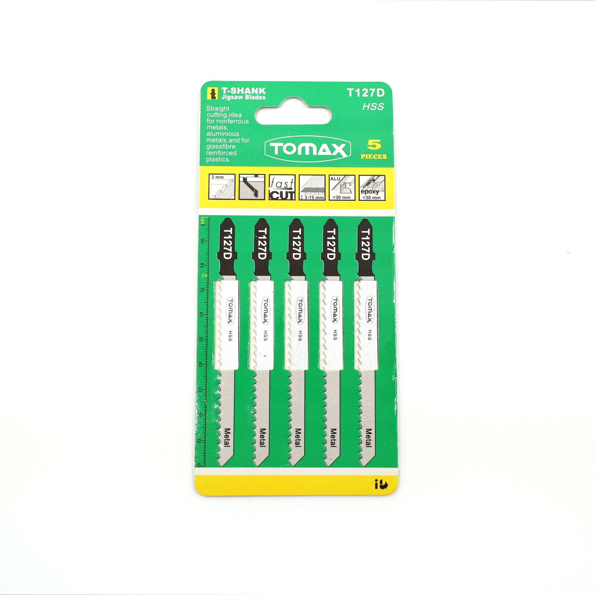 TomaxTomax Özel Kesim Metal Dekupaj Ağzı (T127D) - 5'Li Paket114.35.T127