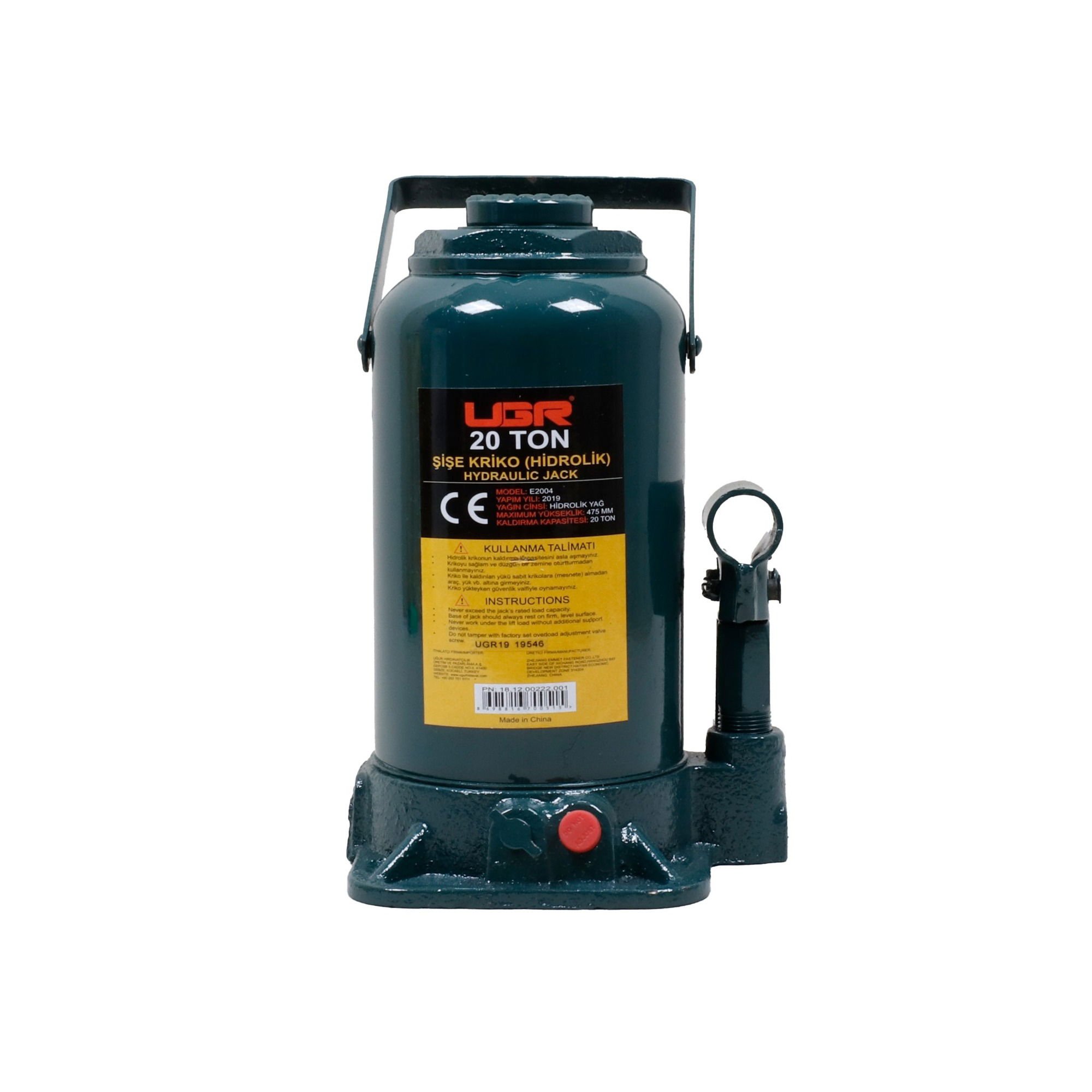 UgrUgr Şişe Kriko 20 Ton239.10.KR20