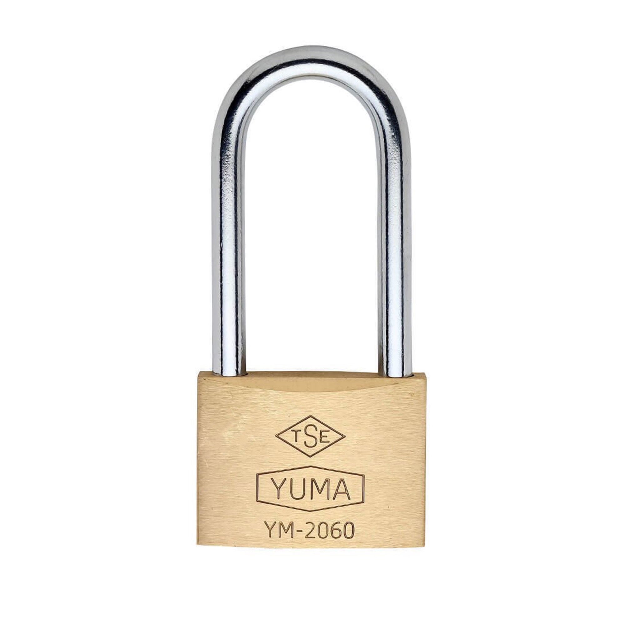 YumaYuma Pirinç Asma Kilit Uzun 60 Mm -(6 Adet)195.03.YU60