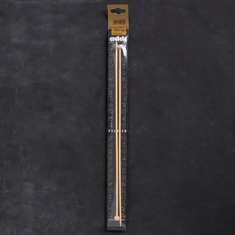 Addi Bambus 3,5mm 35cm Bambu Örgü Şişi - 500-7