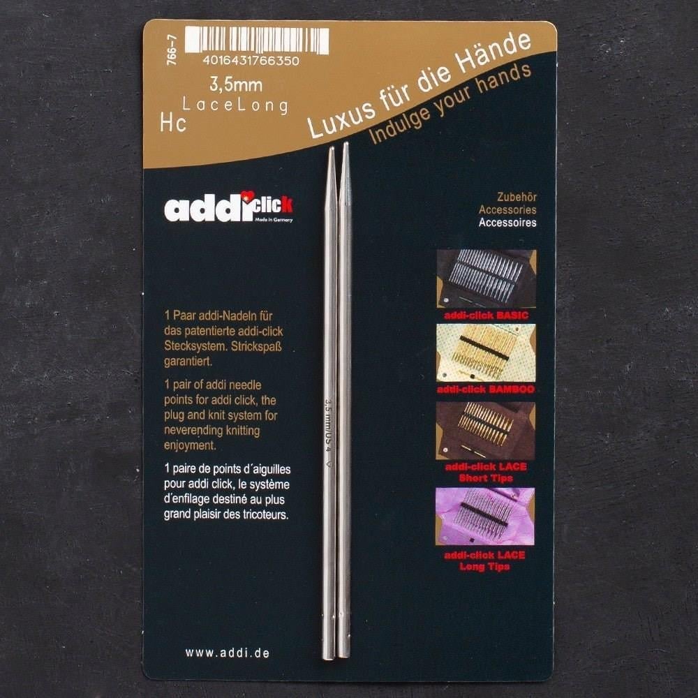 Addi Click Lace 3,5mm Değiştirilebilir Uzun Uçlu D