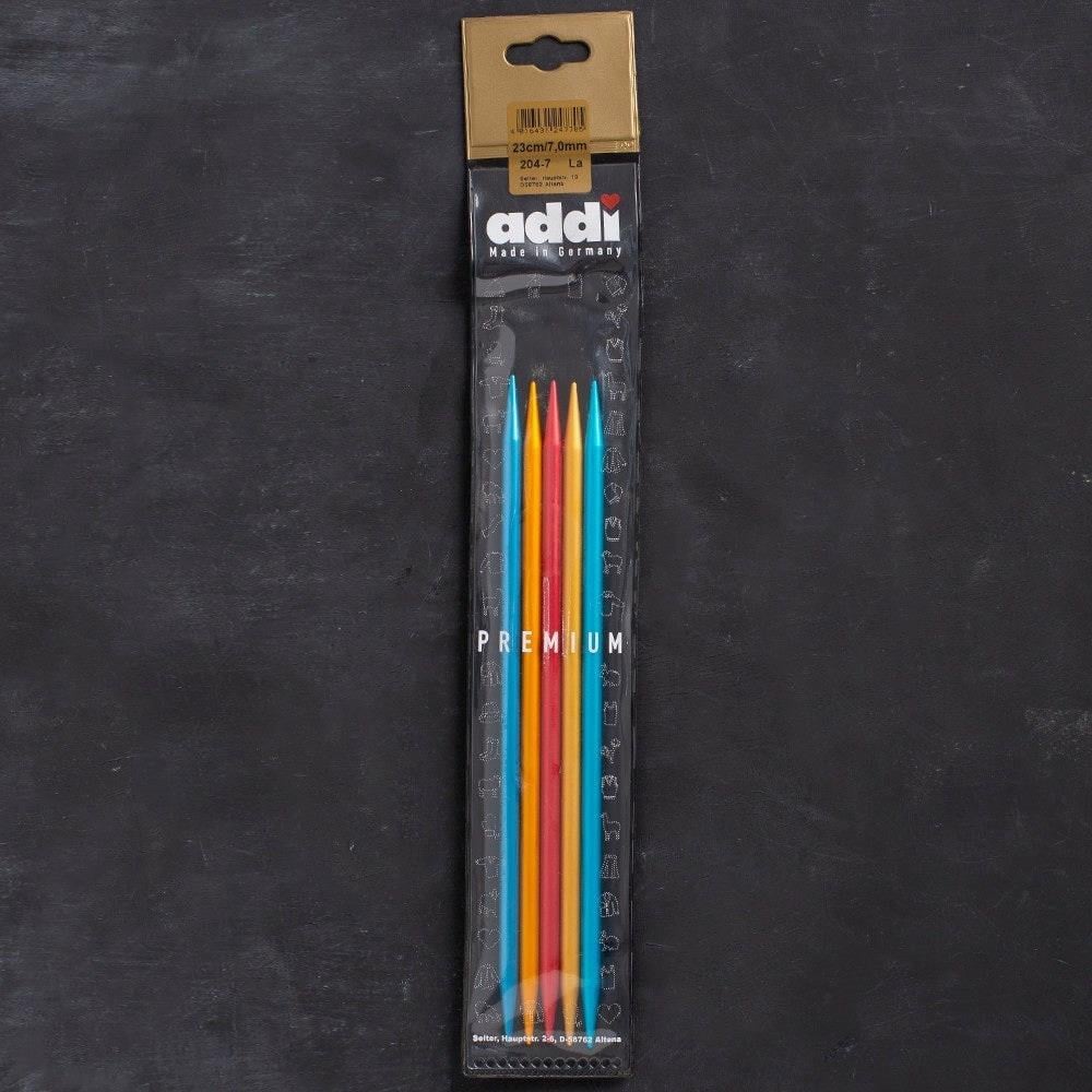 Addi Colibri 7mm 23cm Renkli Çorap Şişi - 204-7