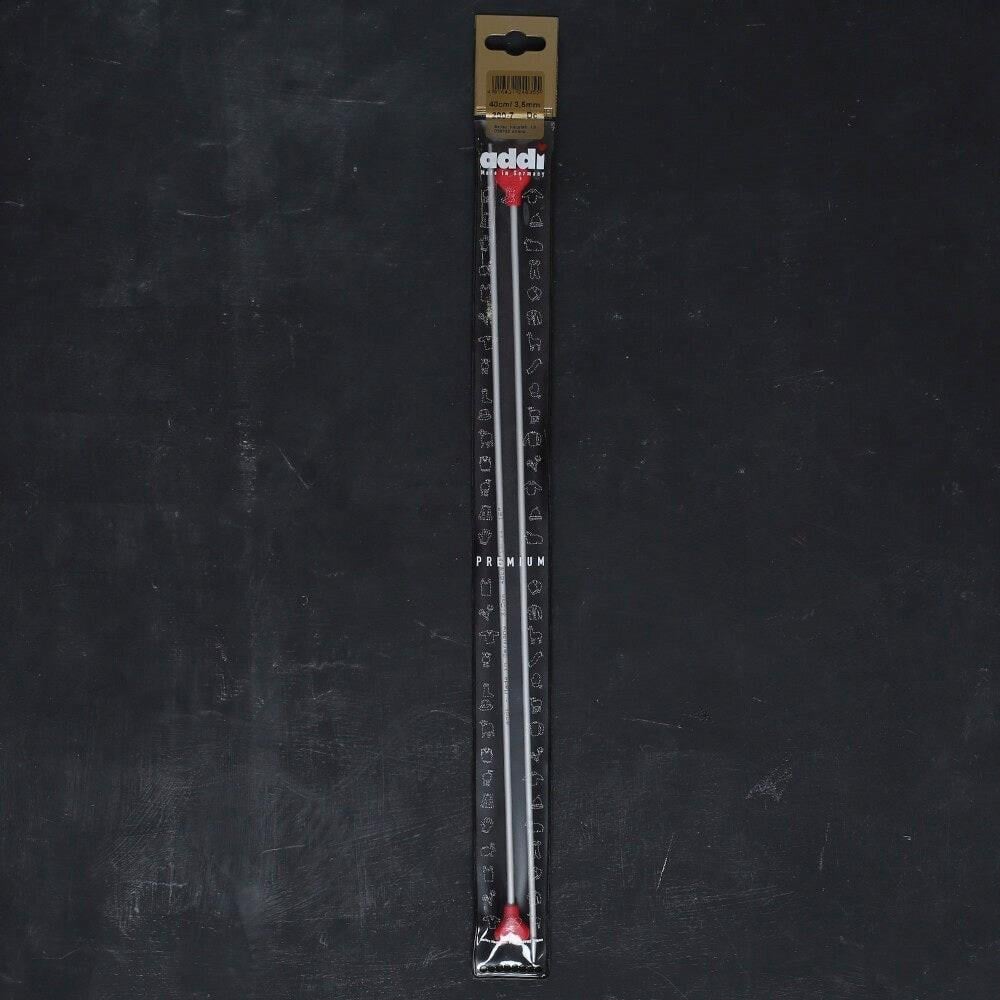 ADDI KALPLİ 3.5MM 40CM KLASİK ALÜMİNYUM ÖRGÜ ŞİŞİ