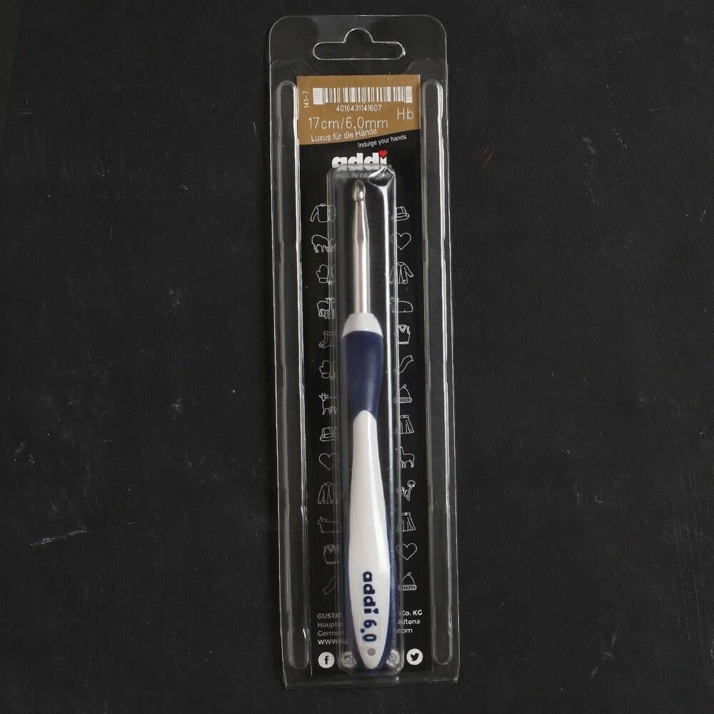 Addi Swing Maxi 6 Mm 17 Cm Lacivert Ergonomik Yün