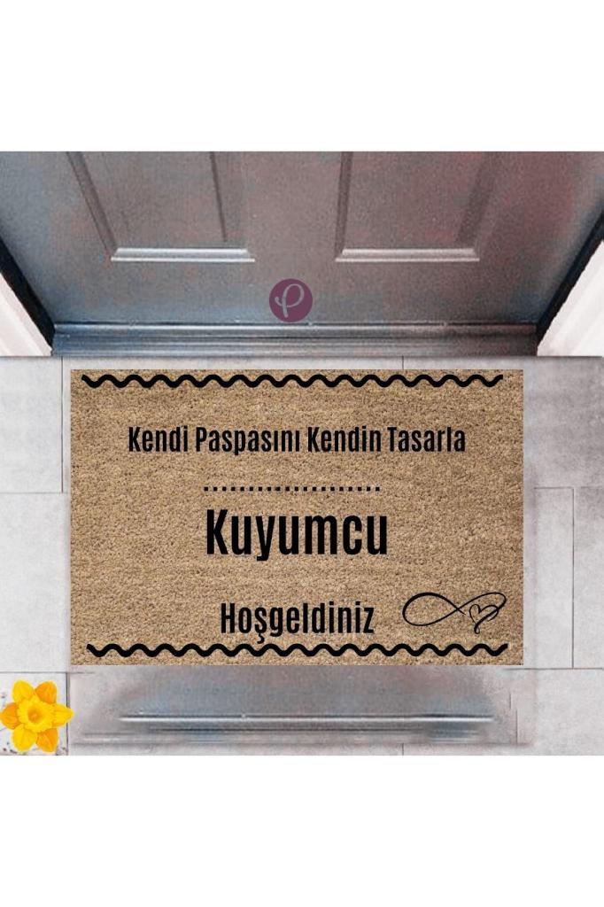Kapı Önü Paspası Dekoratif Dijital Baskı Kuyumcu P-2524