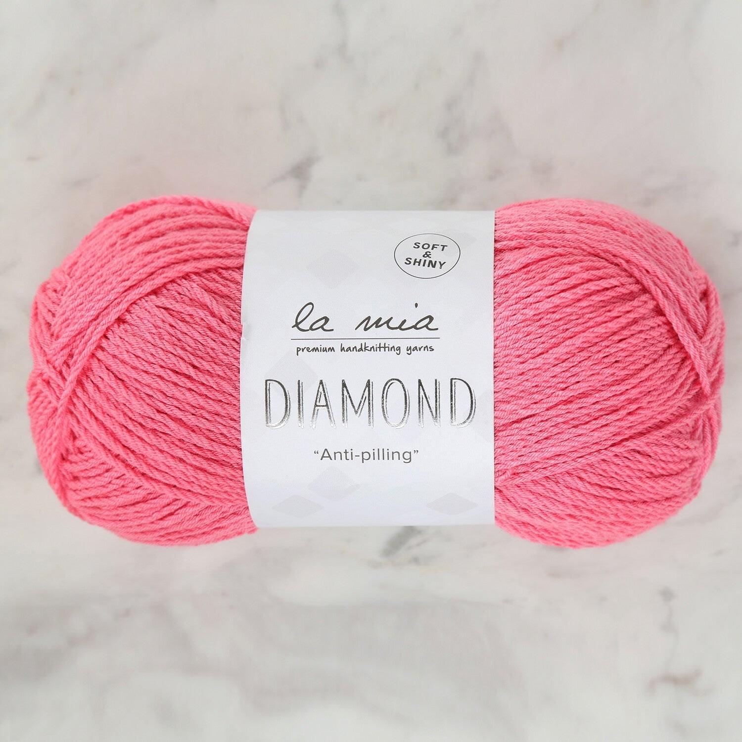 La Mia Diamond Fuşya El Örgü İpi - L163 - 33737