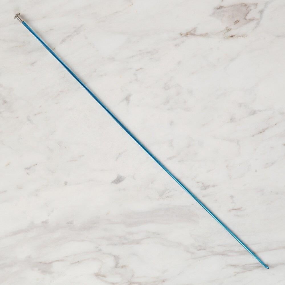 Loren Crafts 2,5 mm 35 cm Mavi Renkli Metal Gagalı
