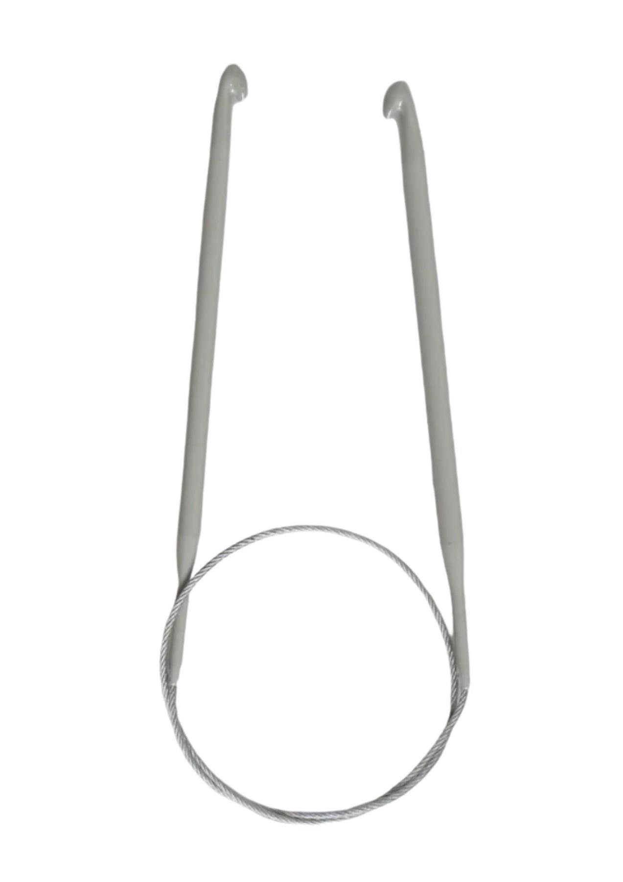 Misinalı Çelik Gagalı Tığ Şiş 6 Numara 60 cm