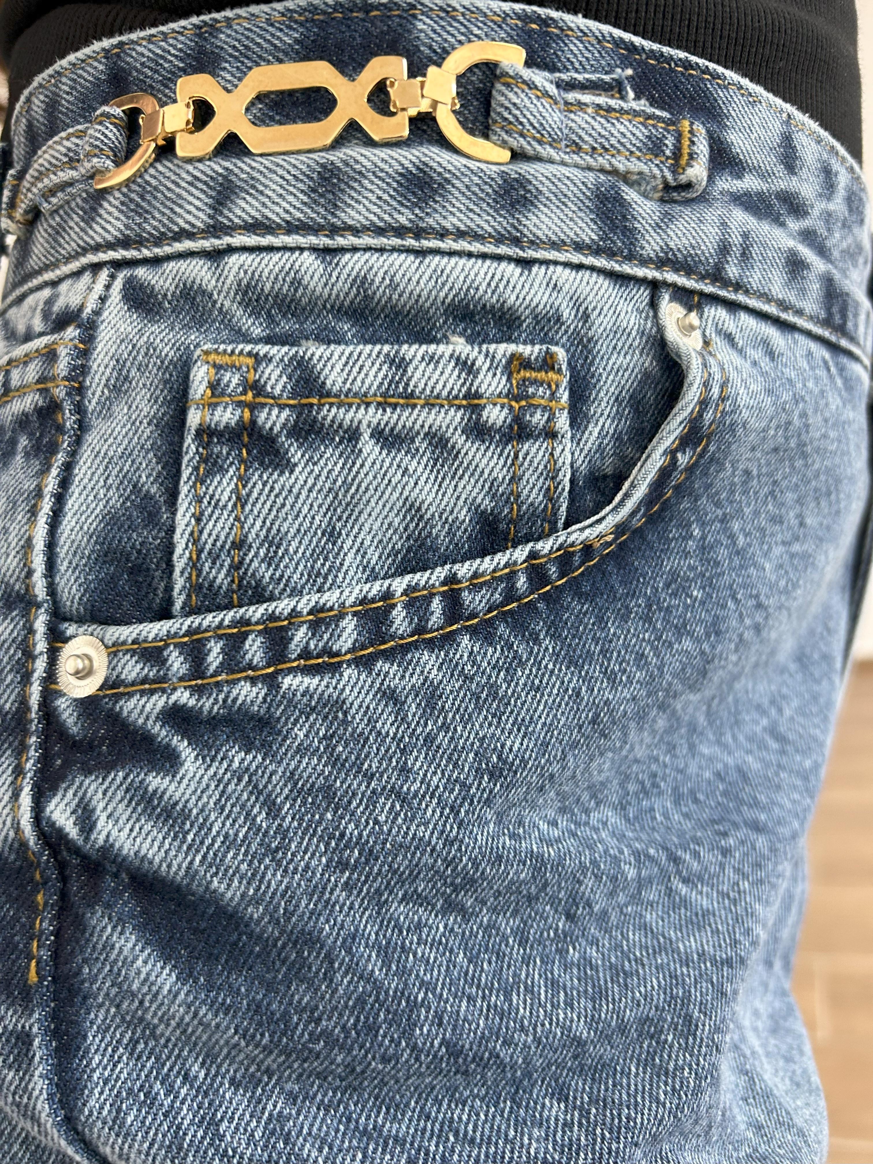 Palazzo Demirli Mavi Pantalon