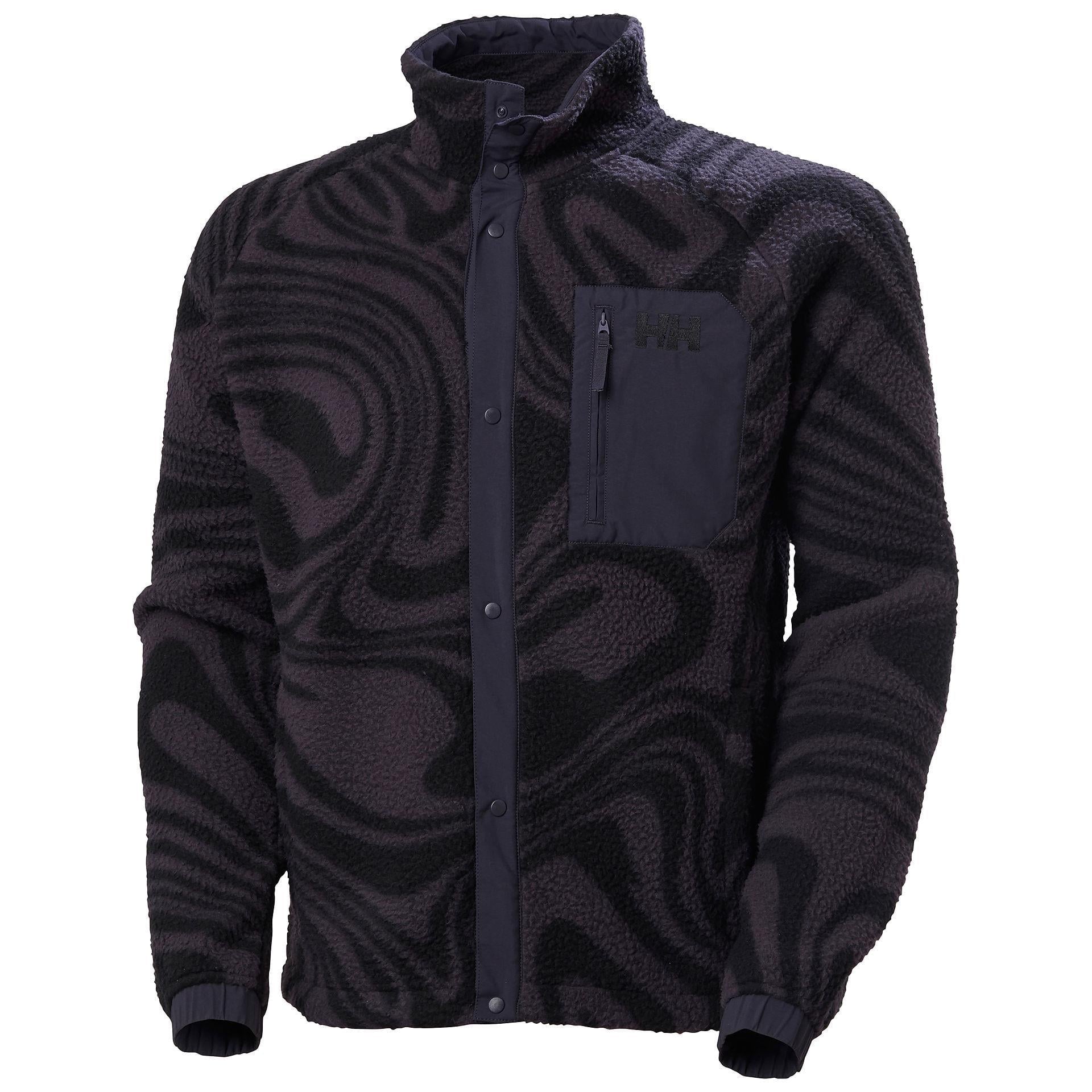 HELLY HANSEN PANORAMA PRINTED PILE SNAP MONT