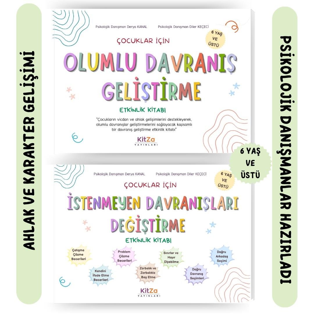 2 KİTAP İÇEREN SET(OLUMLU DAVRANIŞ GELİŞTİRME-İSTENMEYEN DAVRANIŞLARI DEĞİŞTİRME)