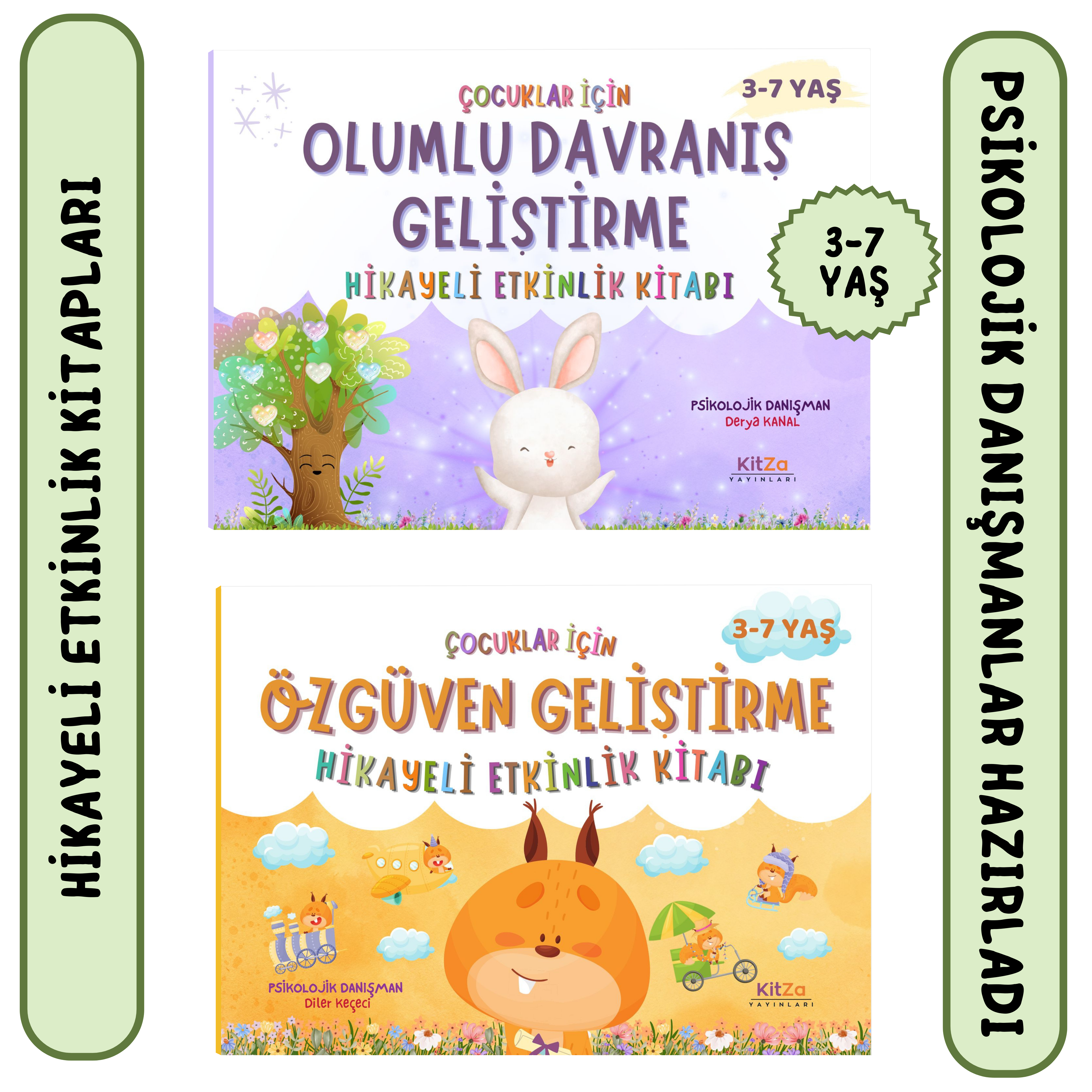 3-7 YAŞ HİKAYELİ ETKİNLİK KİTAPLARI