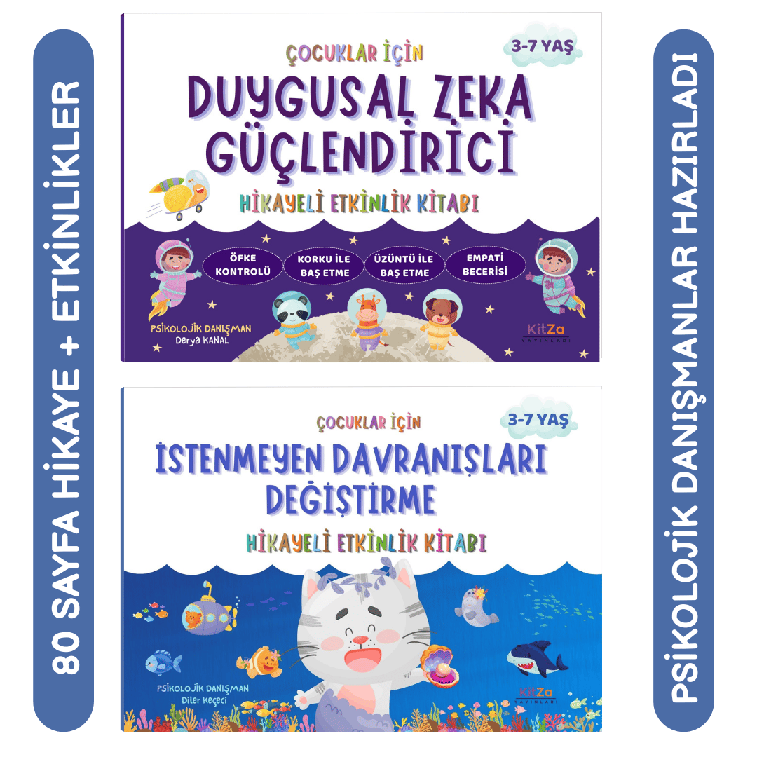 İstenmeyen Davranışları Değiştirme ve Duygusal Zeka Güçlendirici Etkinlik kitapları