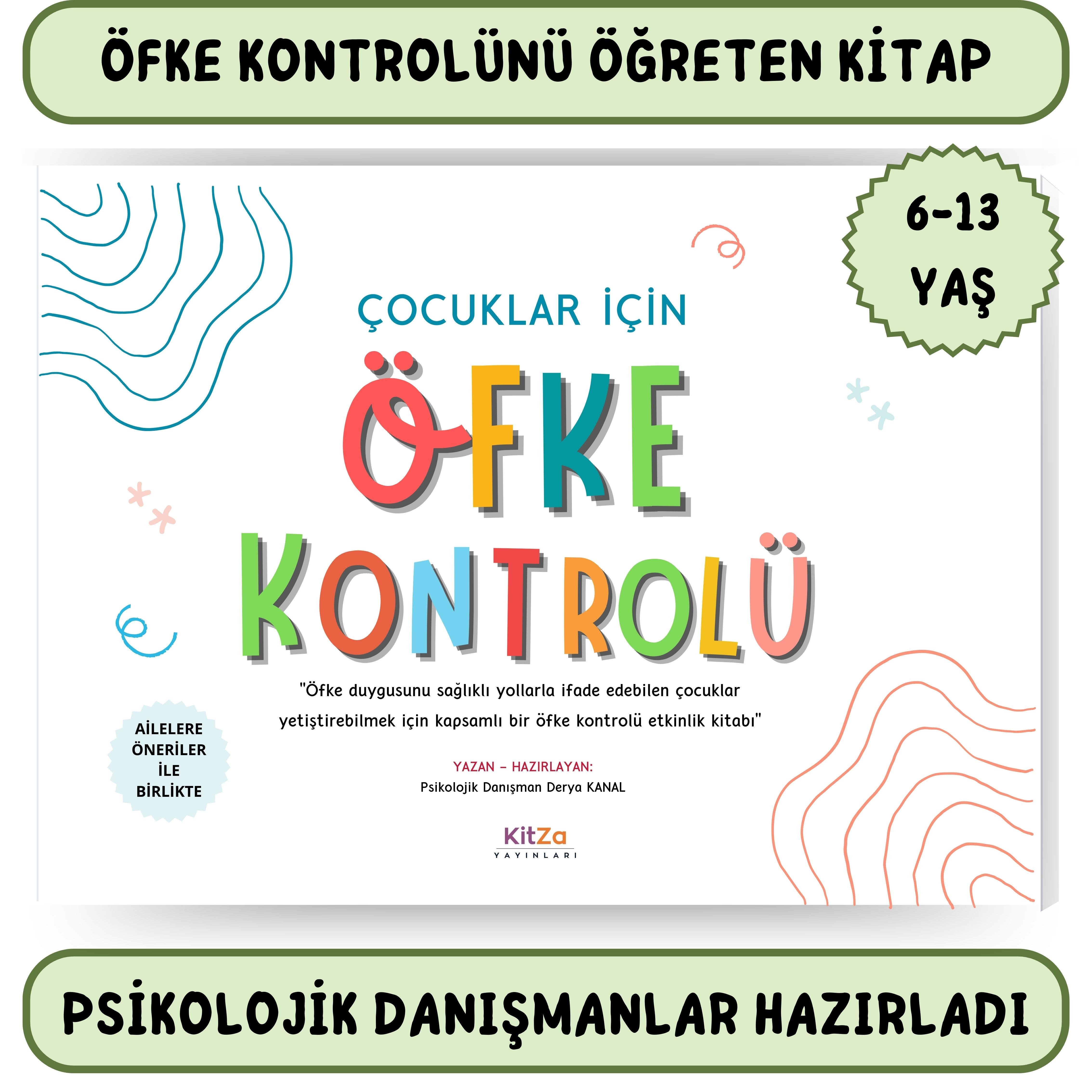 ÖFKE KONTROLÜ ETKİNLİK KİTABI