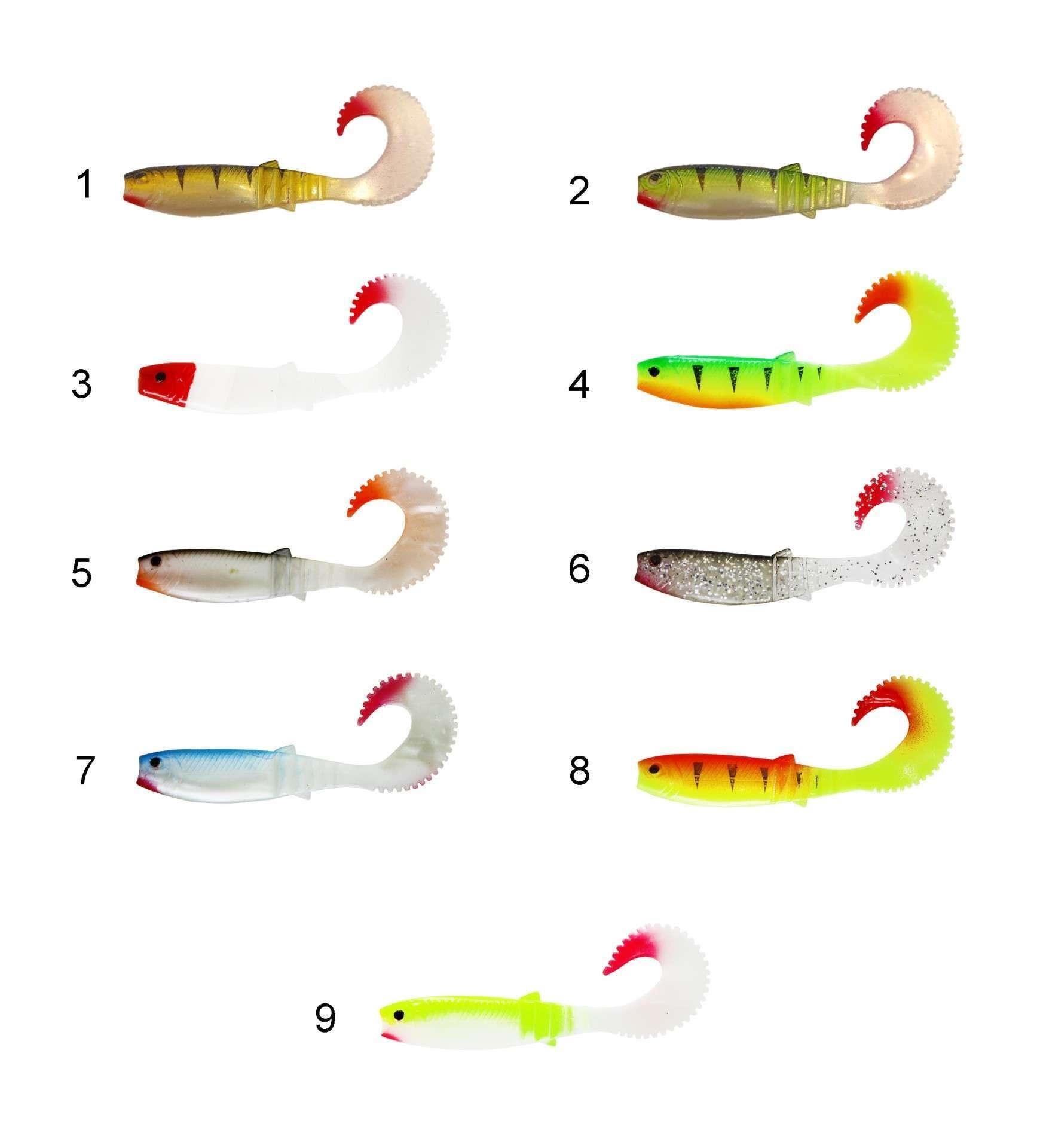 Captain 3571 Taifun Soft 10cm Levrek Silikonu 5Pcs