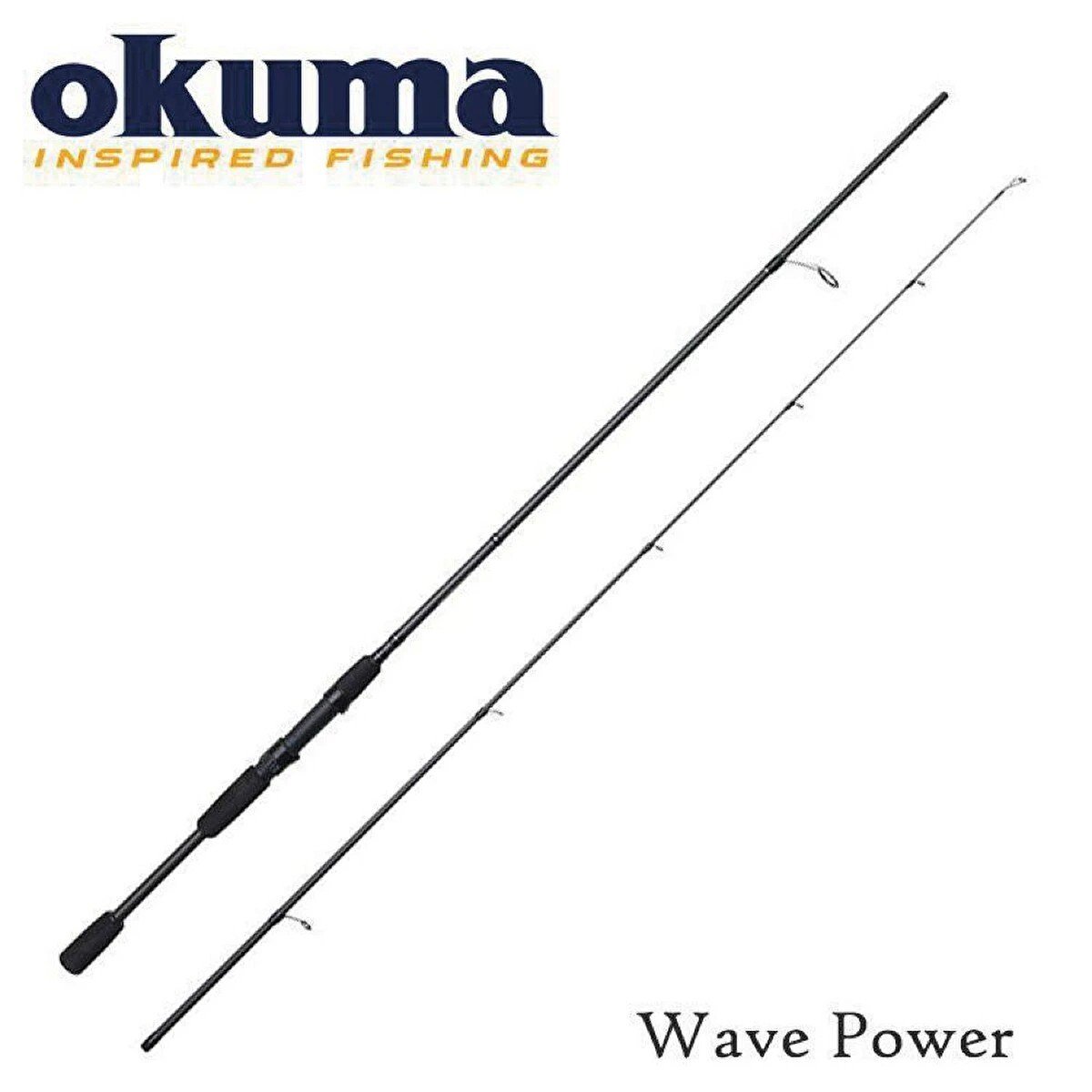 Okuma Wave Power 2,74 cm 7-30 gr 2 Parça Spin Kamı