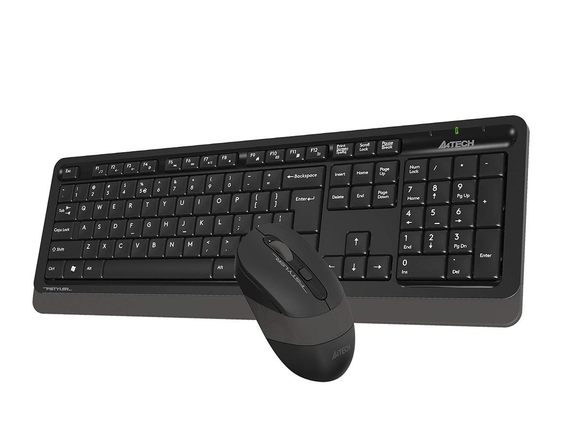 A4 TECH FG1010-F FN-MM GRİ KABLOSUZ SET SET F KLAVYE, MOUSE