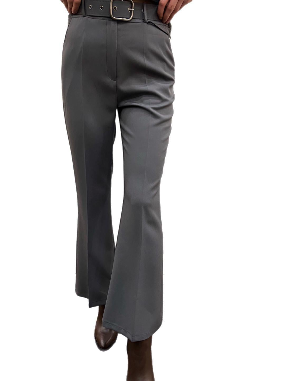 GRİ İSPANYOL PAÇA PANTOLON