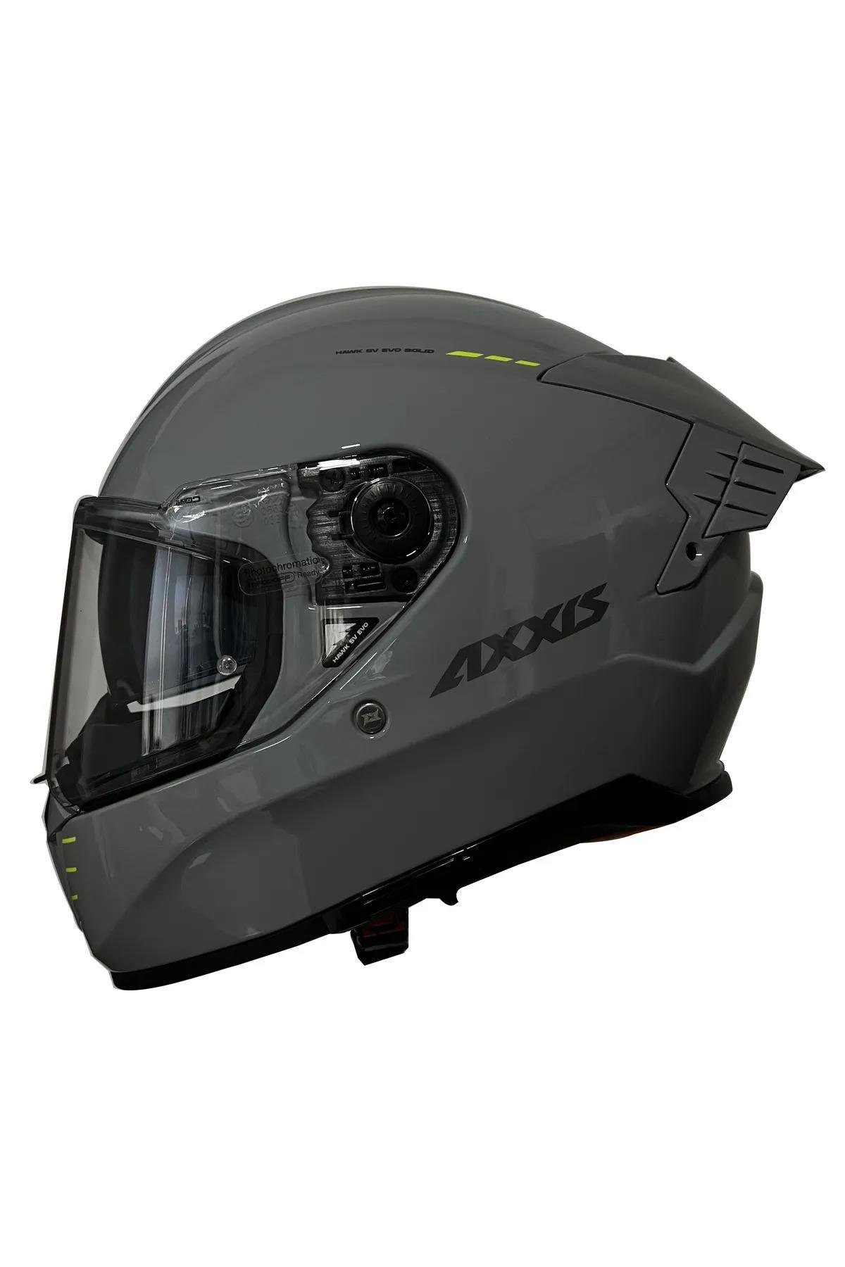AXXIS HAWK SV EVO SOLID A12 KASK