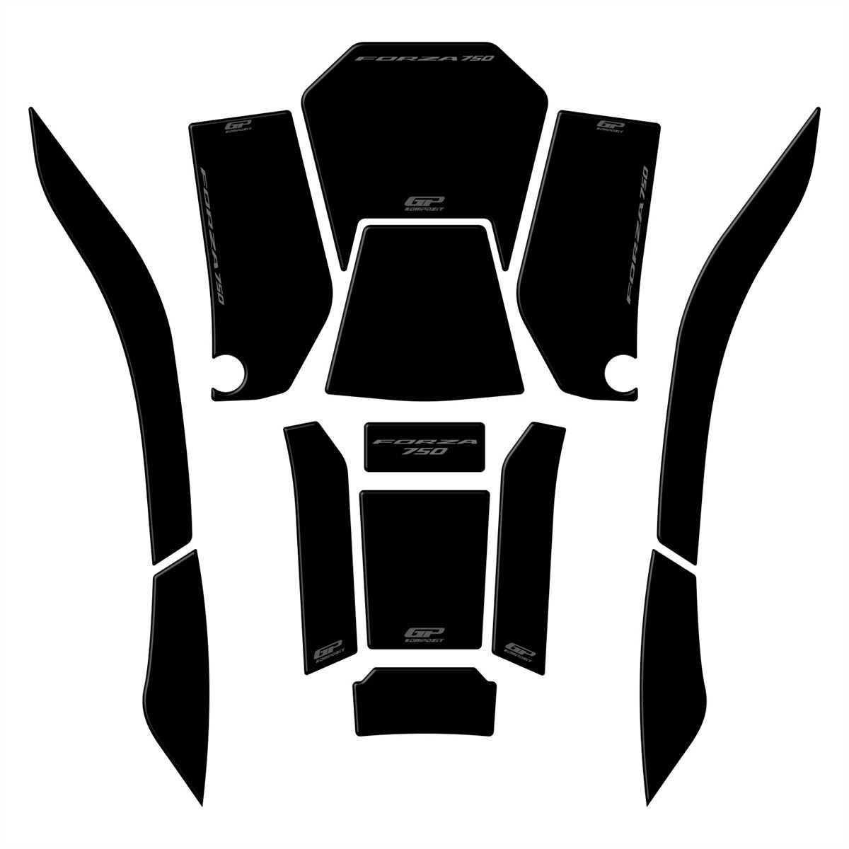 GP FORZA750 2021-2024 TANK PAD