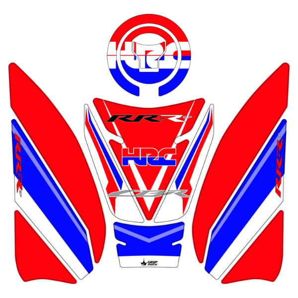 GRIPPATCH CBR1000R 2025 13 PARÇA RENKLİ TANKPAD