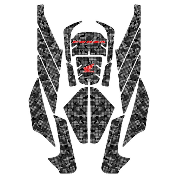GRIPPATCH FORZA250 DESENLİ TANK PAD