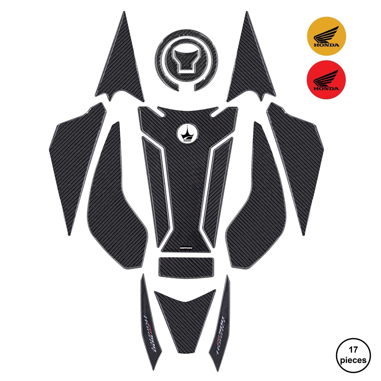 GRIPPATCH HORNET500 TANK PAD 17 PARÇA