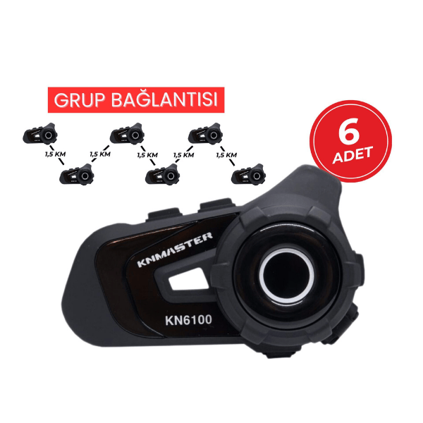 KNMASTER KN6100 KARBON INTERCOM