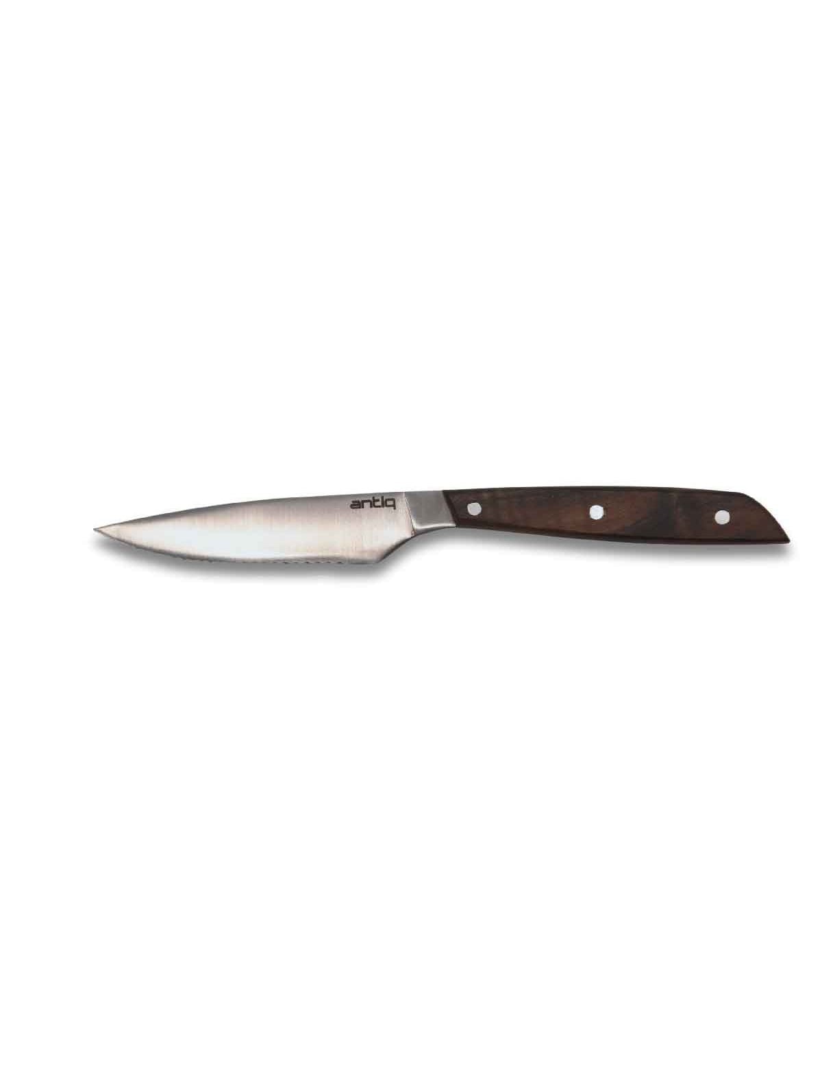 Antiq Ares Steak Bıçağı - Ceviz Sap 12 cm