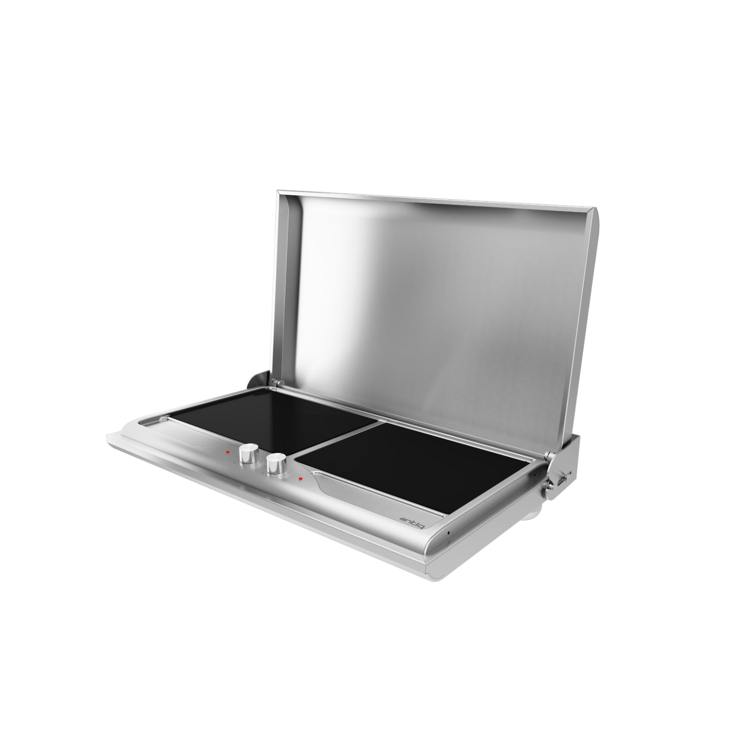 Antiq Savor Çiftli Elektrikli Cam Barbekü - Düz+Düz Cam 76,5 cm