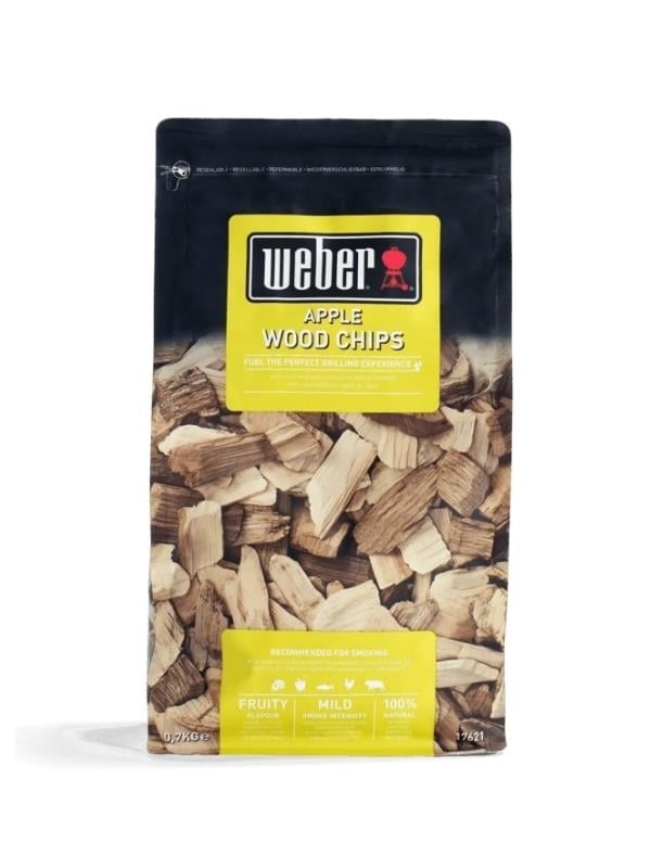 Weber 17621 Tütsüleme Odun Cipsi – Elma Aromalı 700 g